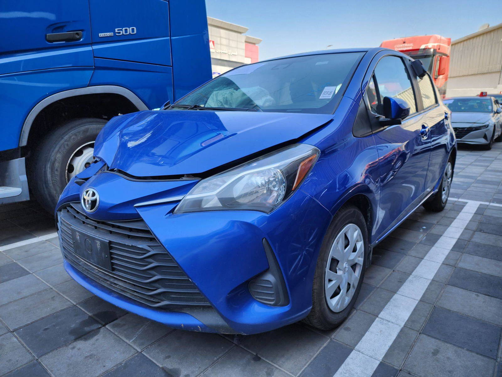 2018 TOYOTA YARIS — 189263 KM — Lot 95752 — Al Quoz - Marhaba Auctions Used Cars - Image 5