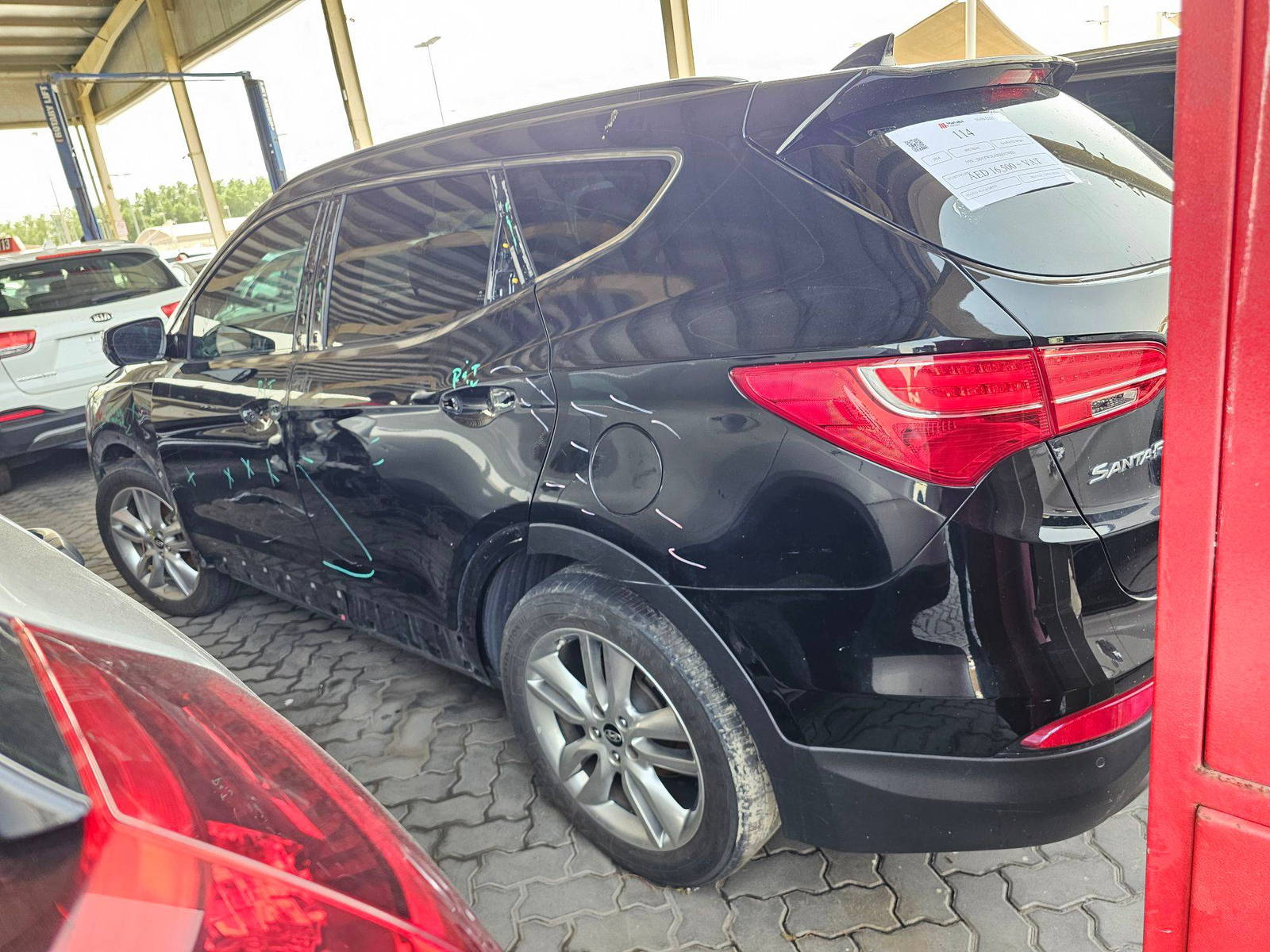 2014 HYUNDAI SANTA FE SPORT — 124830 Miles — Lot XEG178821 — Souq - Marhaba Auctions Used Cars - Image 4