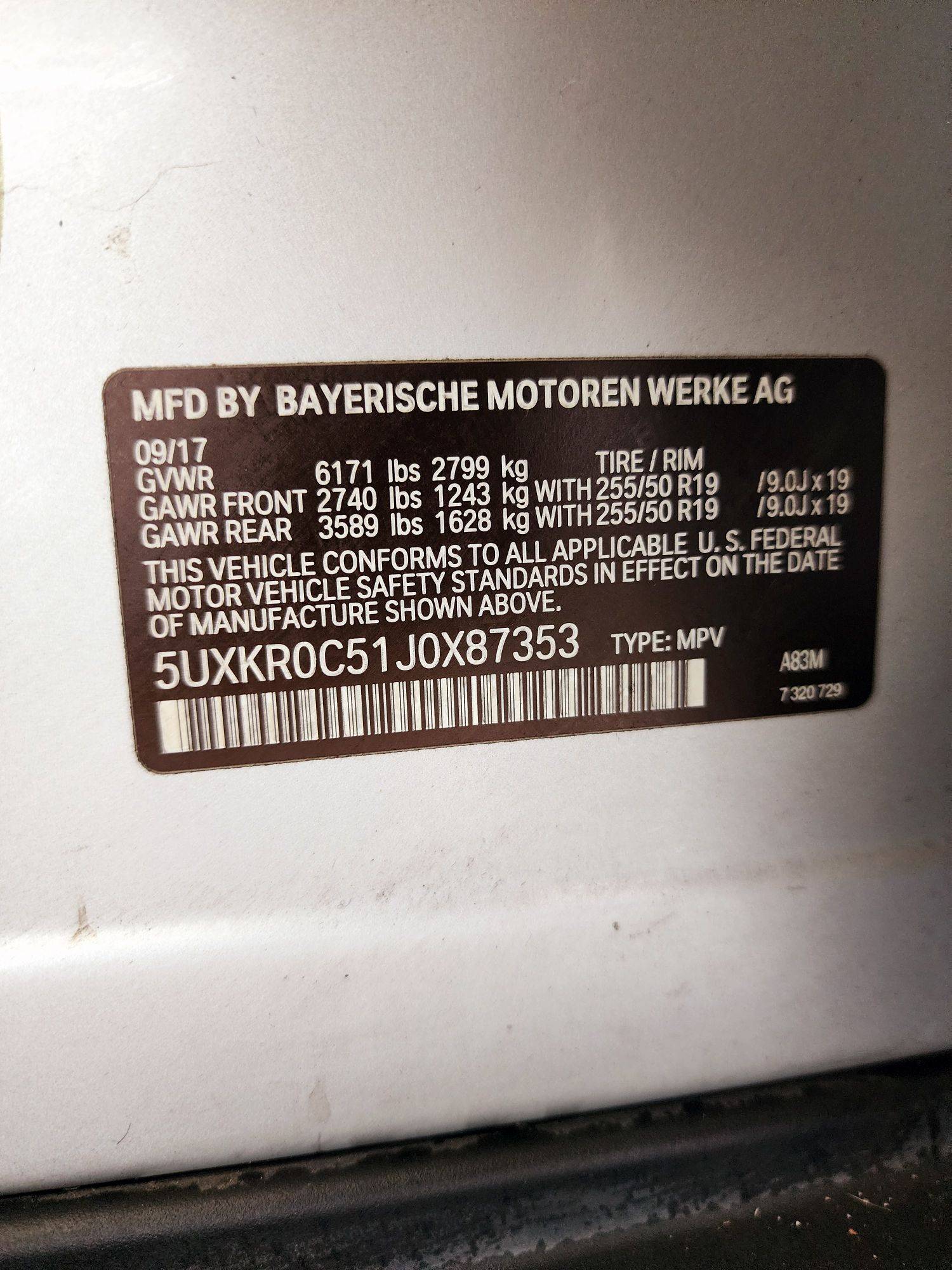 BMW X5 XDRIVE35I 2018 - Marhaba Auction Used Cars - Image 10