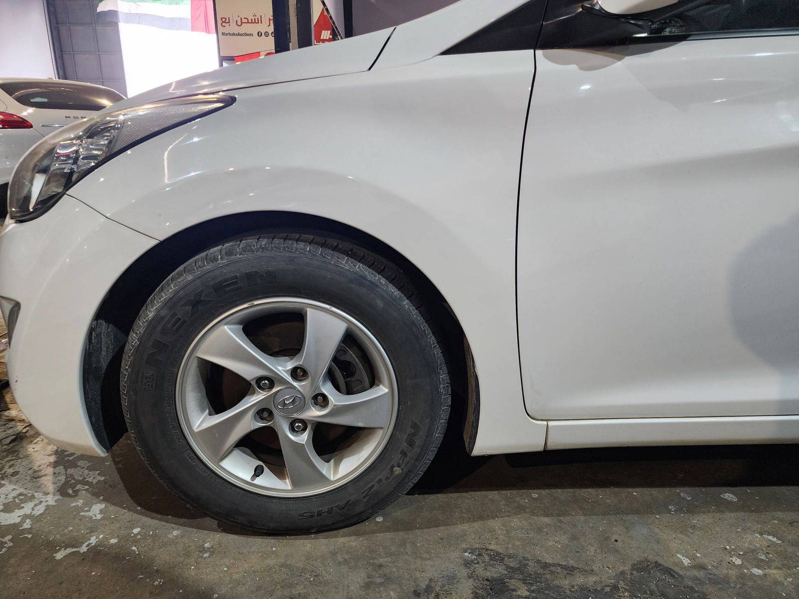 2011 HYUNDAI AVANTE — 186412 KM — Lot 014394 — Al Quoz - Marhaba Auctions Used Cars - Image 11