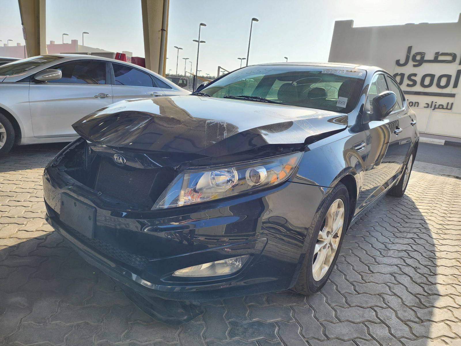 2013 KIA OPTIMA — 102330 Miles — Lot G140859 — Souq - Marhaba Auctions Used Cars - Image 4