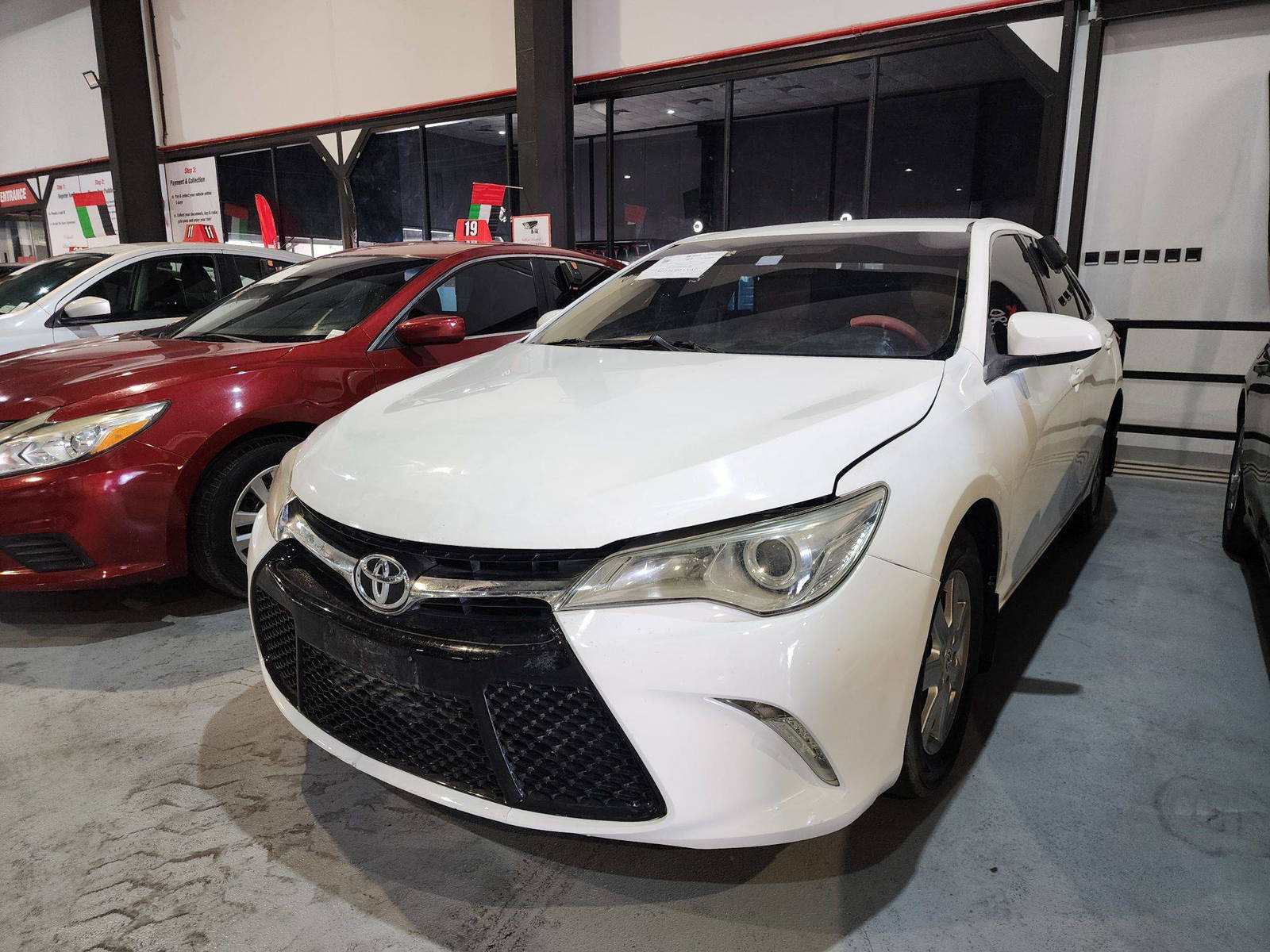 2016 TOYOTA CAMRY — 184957 KM — Lot 627061 — Al Quoz - Marhaba Auctions Used Cars - Image 3