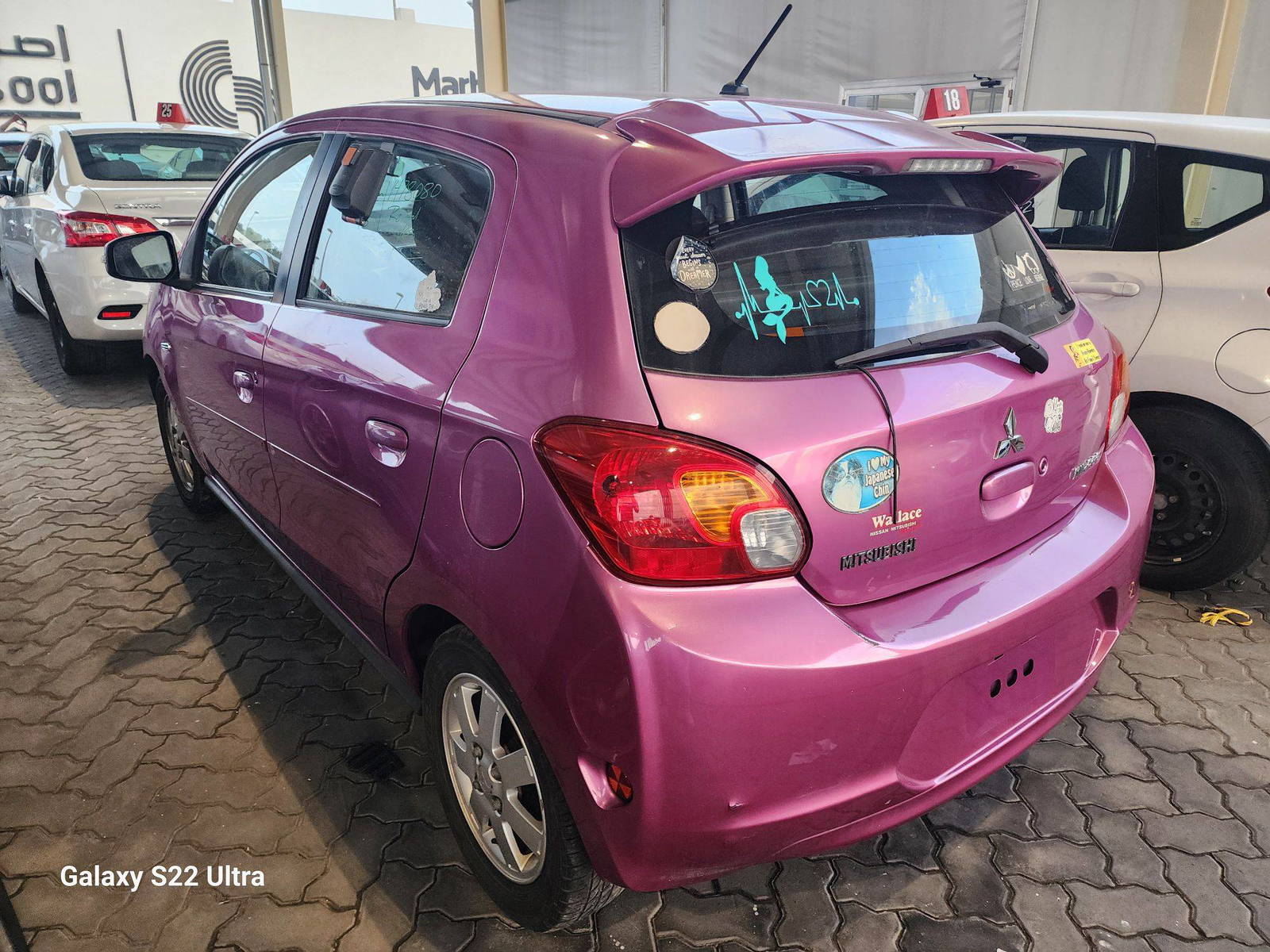 2015 MITSUBISHI MIRAGE — 112314 Miles — Lot 38441915 - Marhaba Auctions Used Cars - Image 3