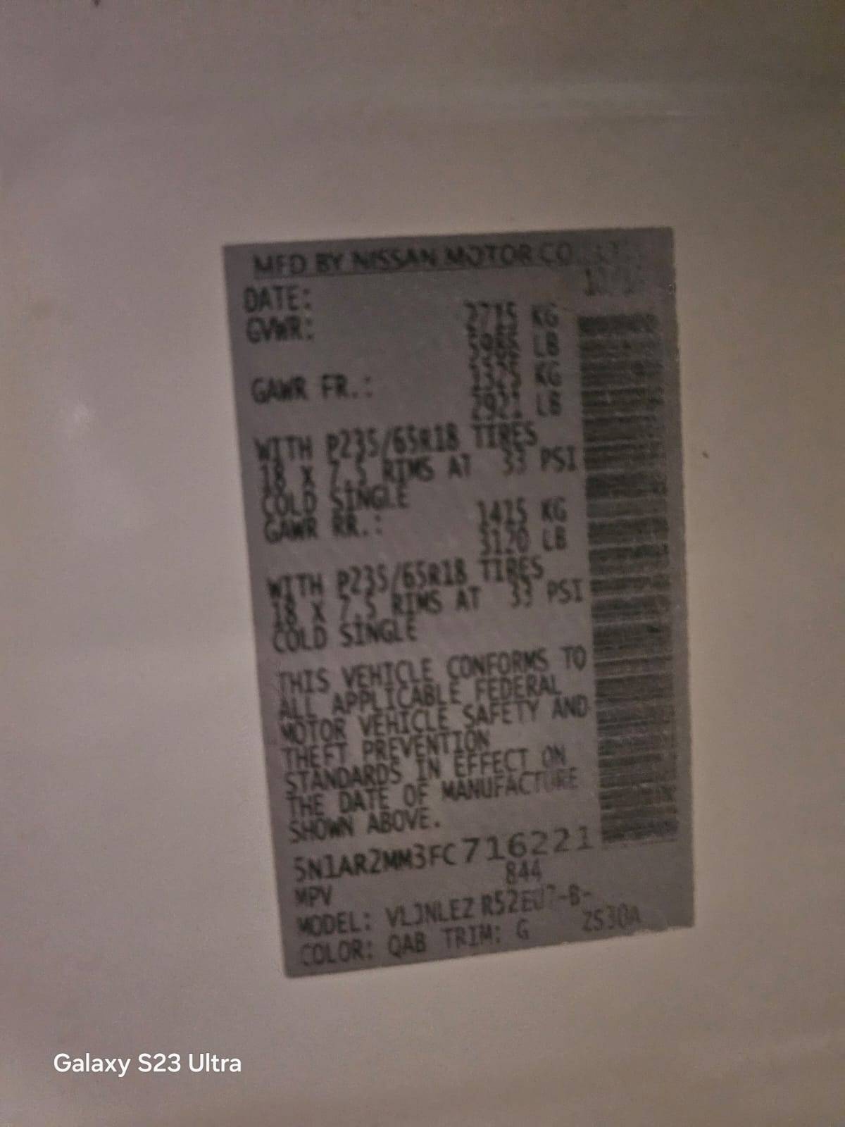 NISSAN PATHFINDER 2015 - Marhaba Auction Used Cars - Image 10