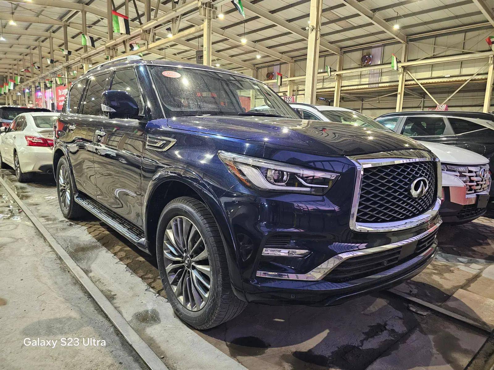 2024 INFINITI QX80 — 13704 KM — Lot 9326360 — Main - Marhaba Auctions Used Cars - Image 3