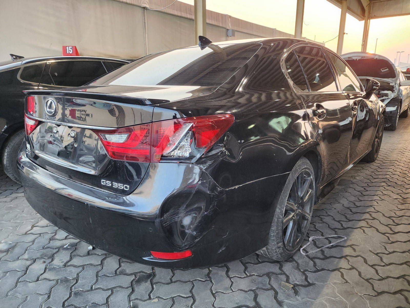 2015 LEXUS GS 350 — 122107 Miles — Lot 37417178 — Ind. 12 - Marhaba Auctions Used Cars - Image 3