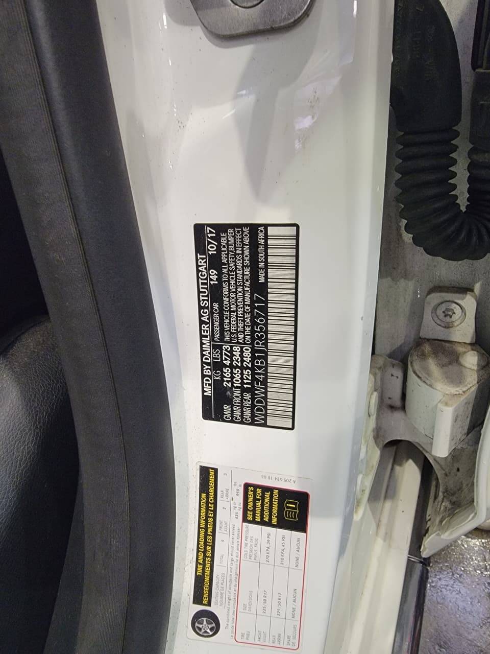 MERCEDES BENZ C300 2018 - Marhaba Auction Used Cars - Image 7