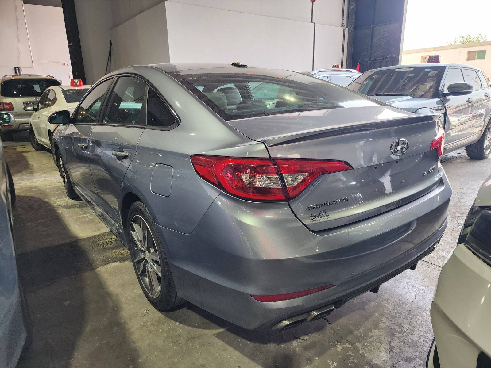 2017 HYUNDAI SONATA SPORT — 146703 Miles — Lot 56840455 — Al Quoz - Marhaba Auctions Used Cars - Image 3