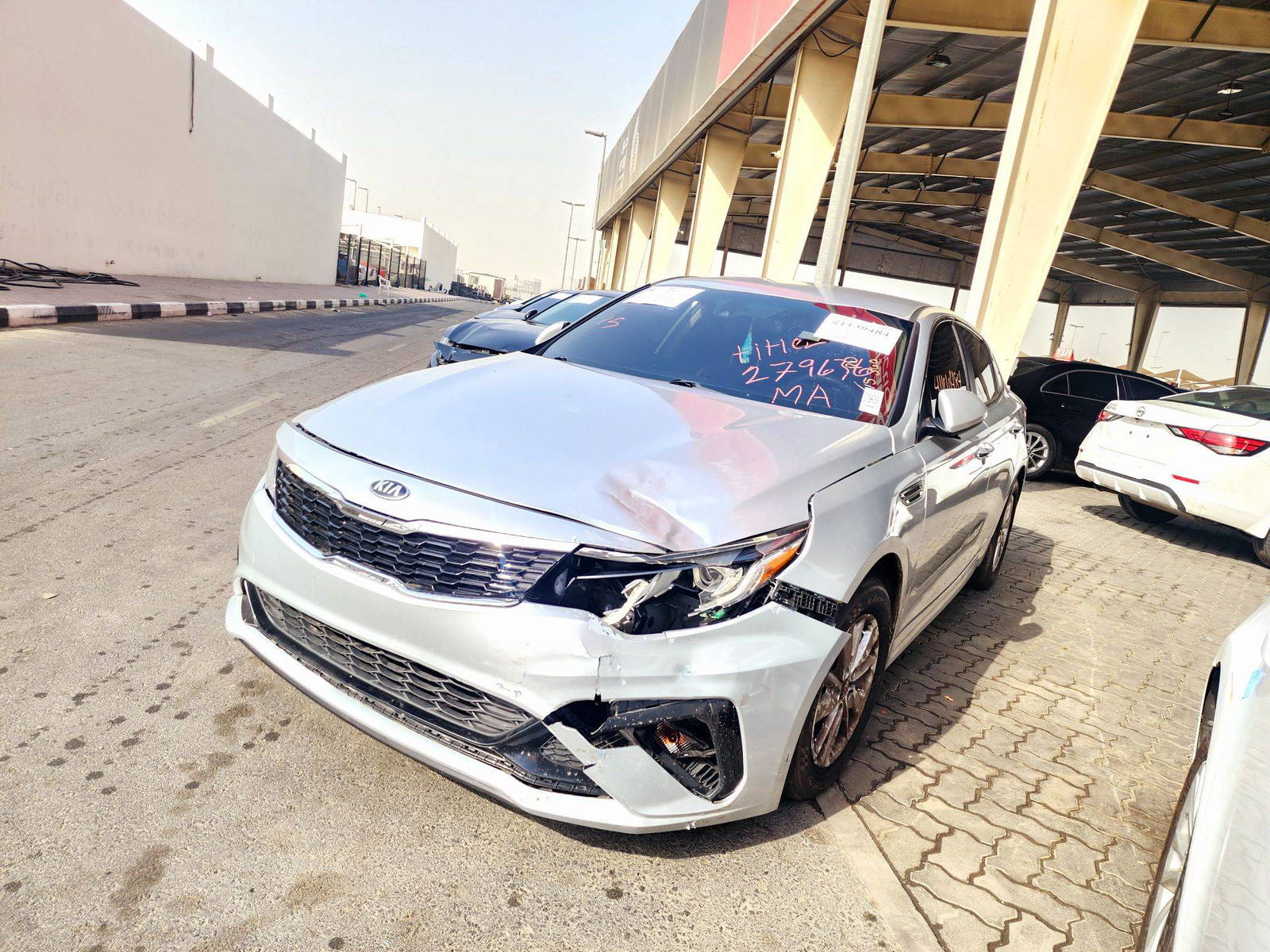 2019 KIA OPTIMA — 99618 Miles — Lot 41140484 — Souq - Marhaba Auctions Used Cars - Image 3