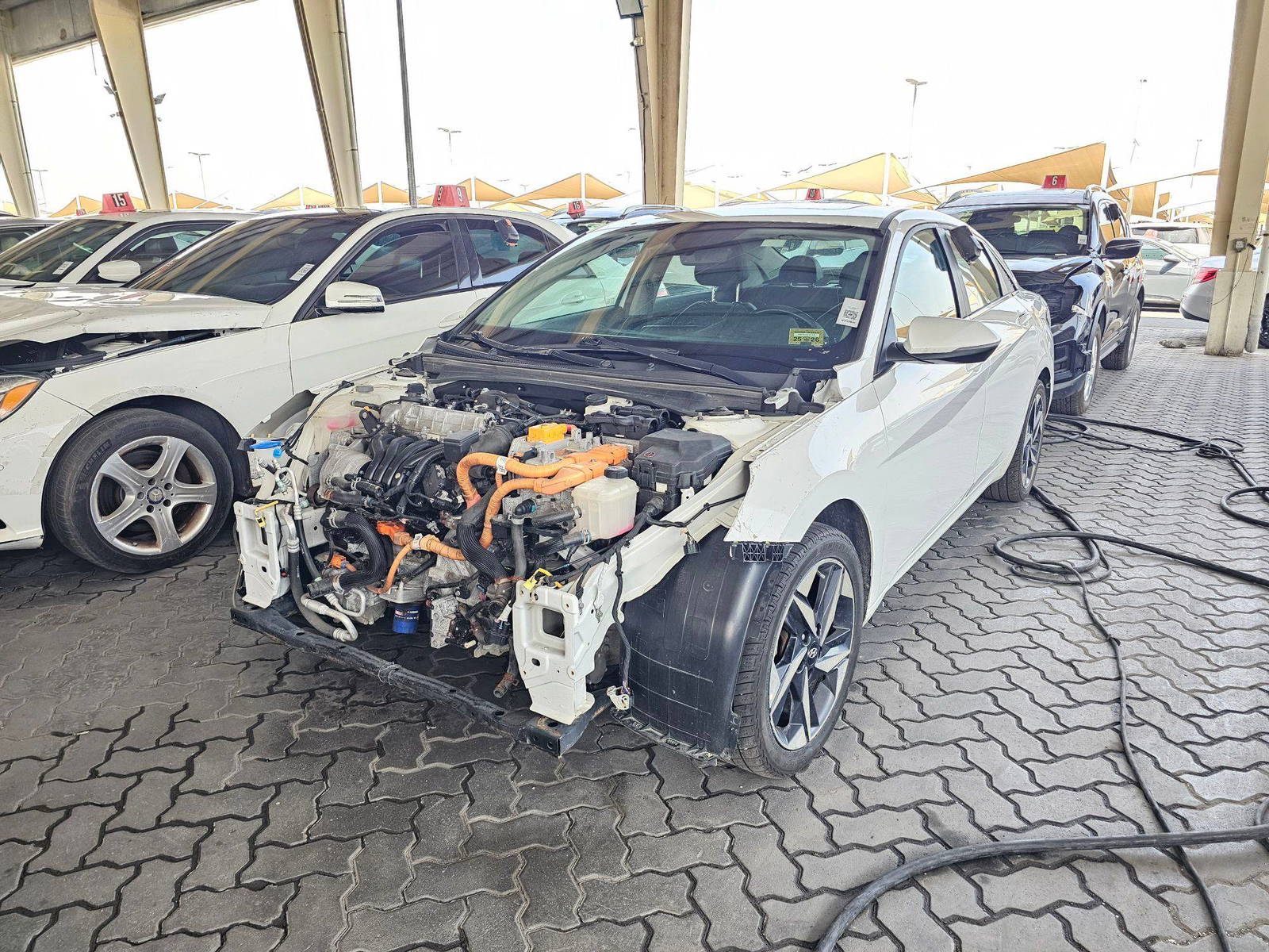 HYUNDAI ELANTRA 2021 - Marhaba Auction Used Cars - Image 5