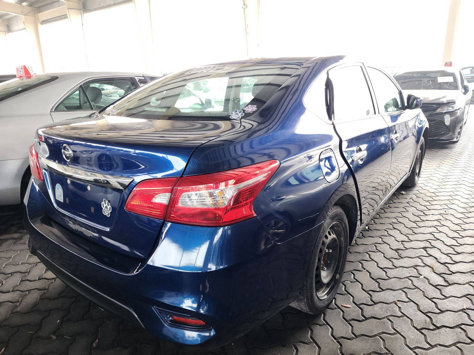 2018 NISSAN SENTRA — 123860 Miles — Lot 76102043 - Marhaba Auctions Used Cars - Image 3