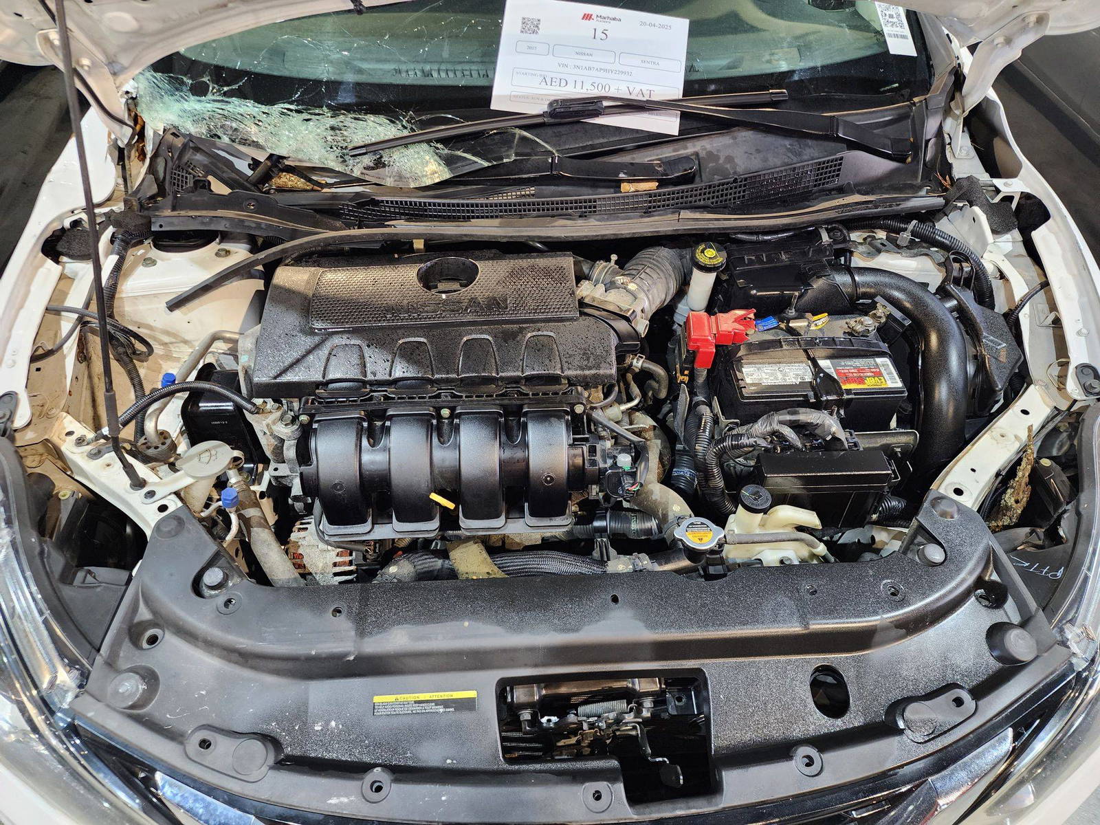 2017 NISSAN SENTRA — 149659 Miles — Lot 40981146 — Al Quoz - Marhaba Auctions Used Cars - Image 11