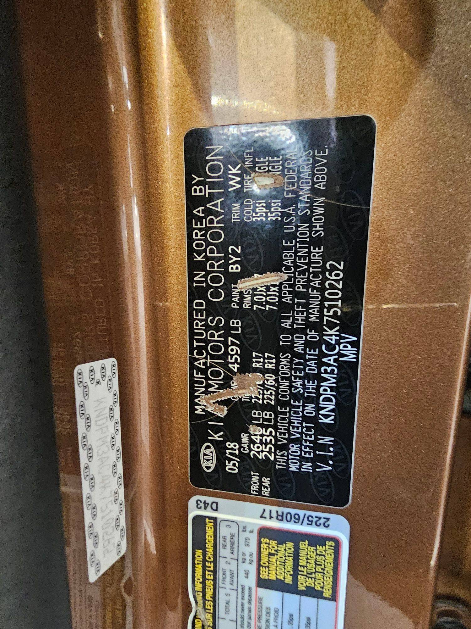 KIA SPORTAGE 2019 - Marhaba Auction Used Cars - Image 10