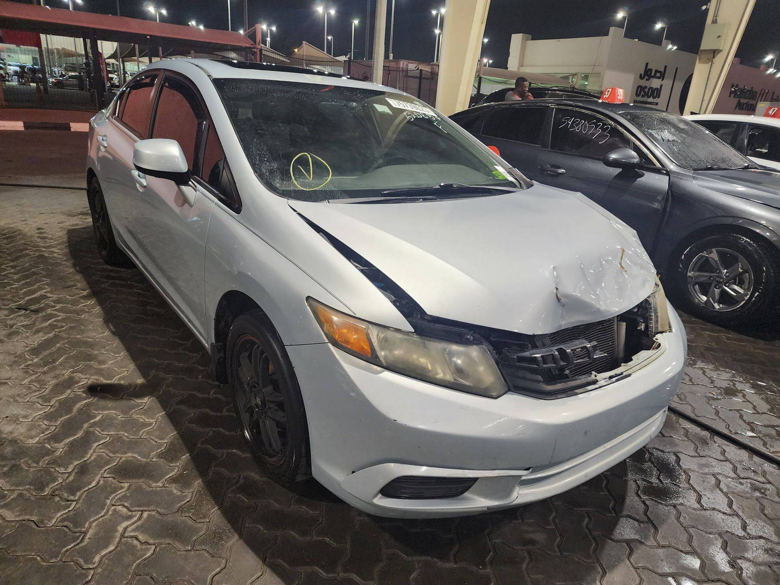 2012 HONDA CIVIC — 256685 Miles — Lot 75739623 - Marhaba Auctions Used Cars - Image 6