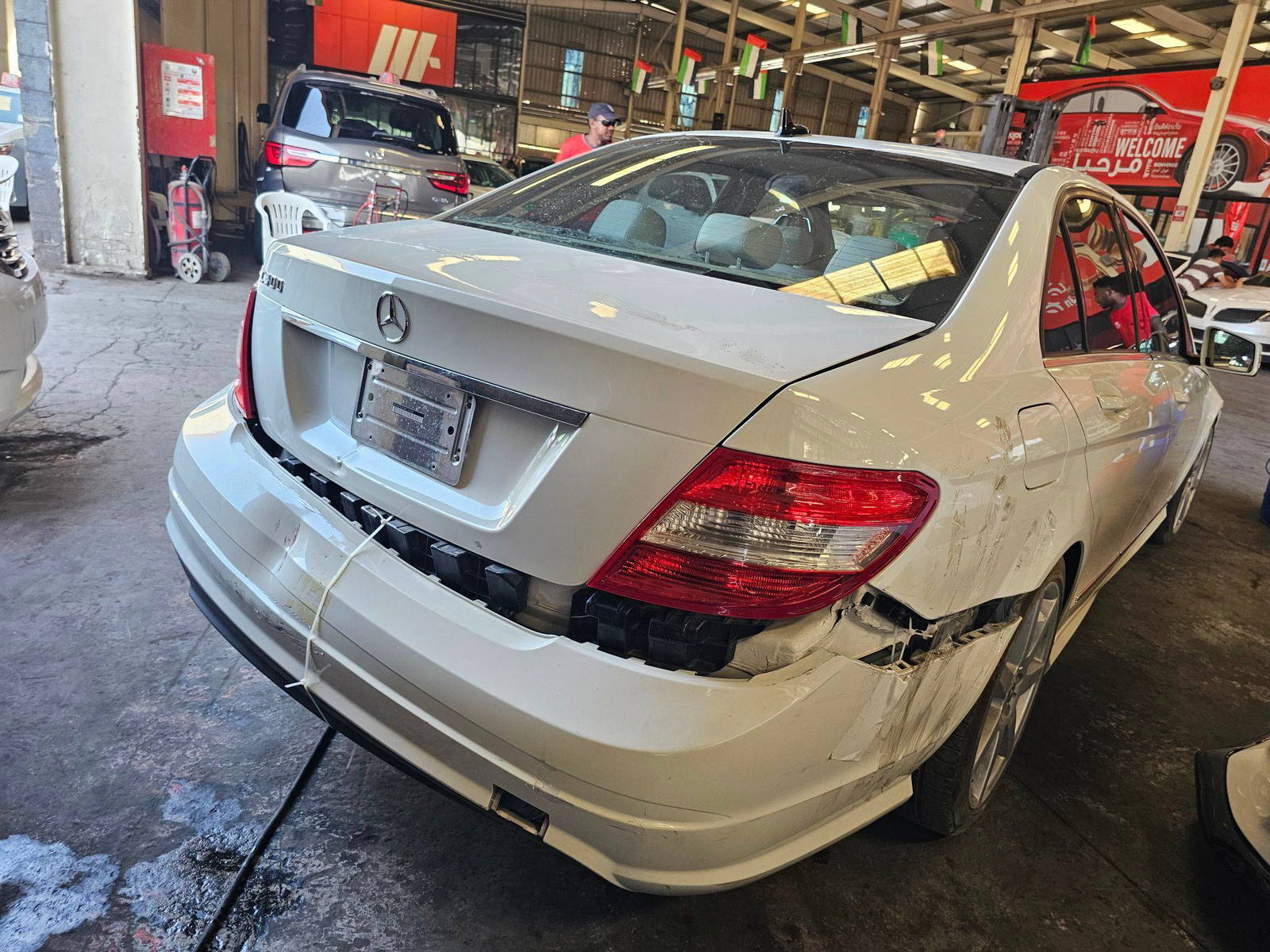 MERCEDES BENZ C300 2011 - Marhaba Auction Used Cars - Image 6