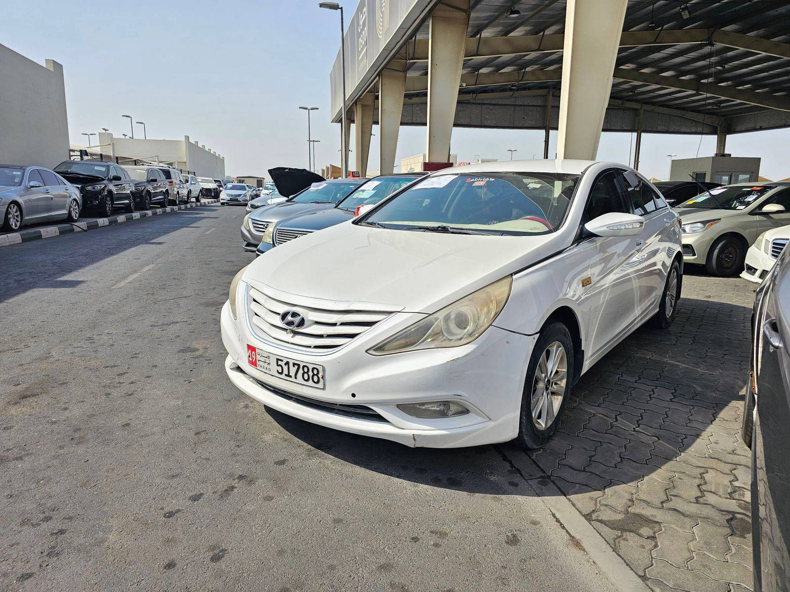 2012 HYUNDAI SONATA — 224531 KM — Lot 8CA397774 — Souq - Marhaba Auctions Used Cars - Image 3
