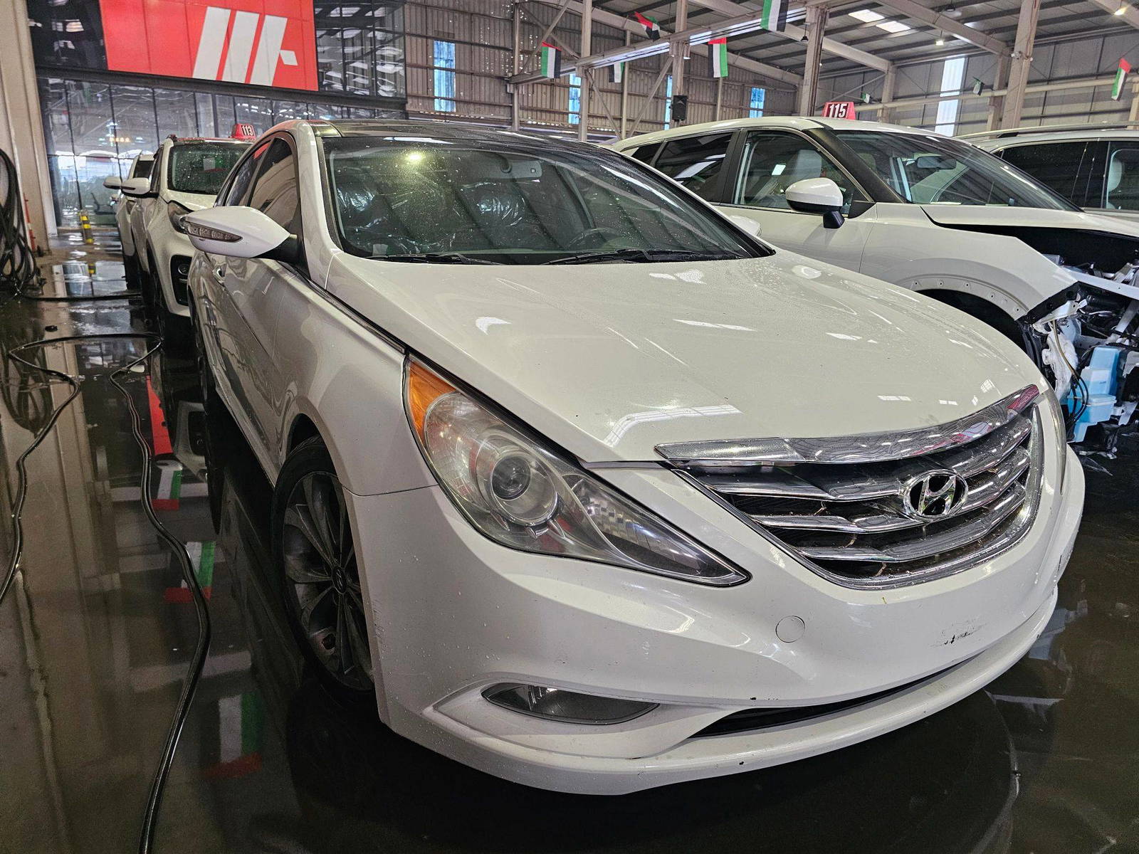 HYUNDAI SONATA 2013 - Marhaba Auction Used Cars - Image 4
