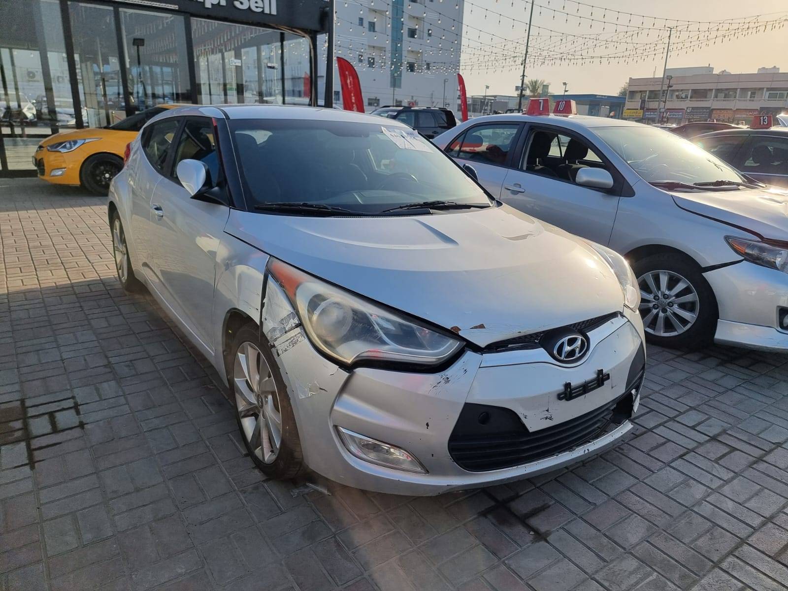 HYUNDAI VELOSTER 2017 - Marhaba Auction Used Cars - Image 3