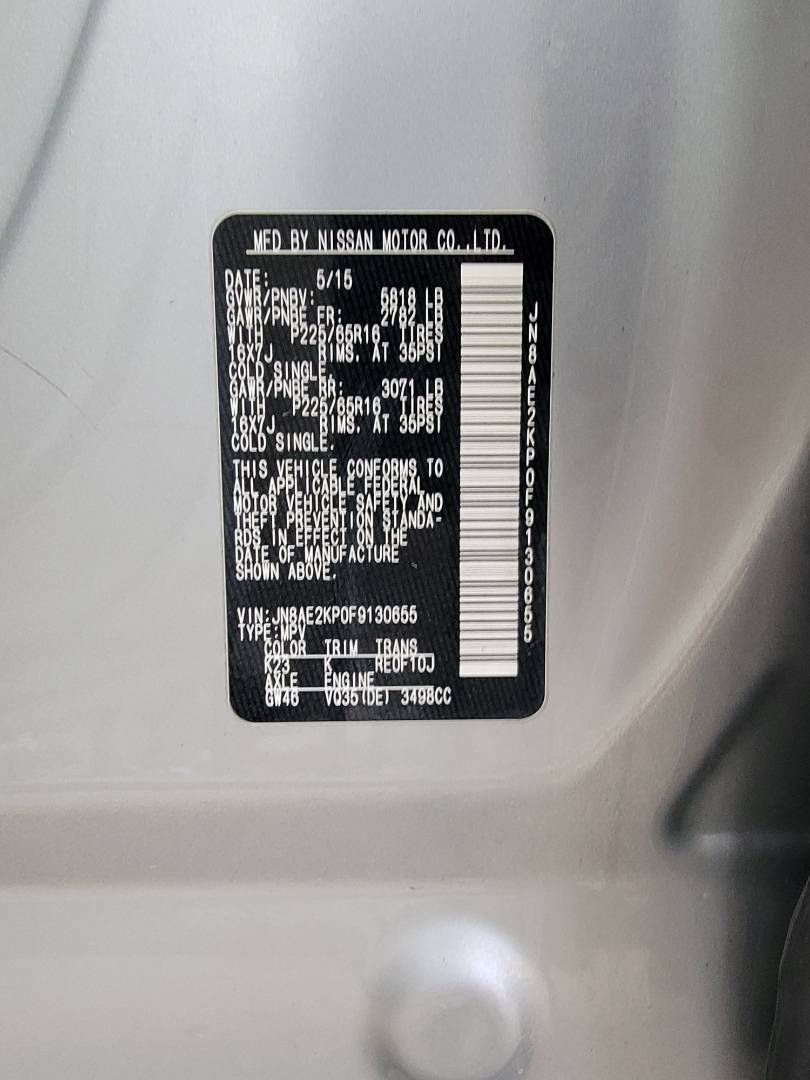 NISSAN QUEST 2015 - Marhaba Auction Used Cars - Image 9