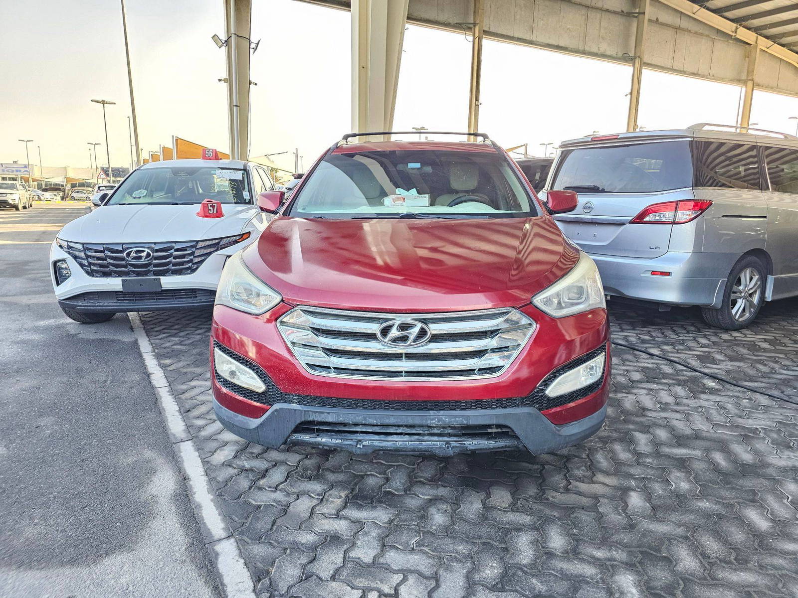 HYUNDAI SANTA FE 2016 - Marhaba Auction Used Cars - Image 3