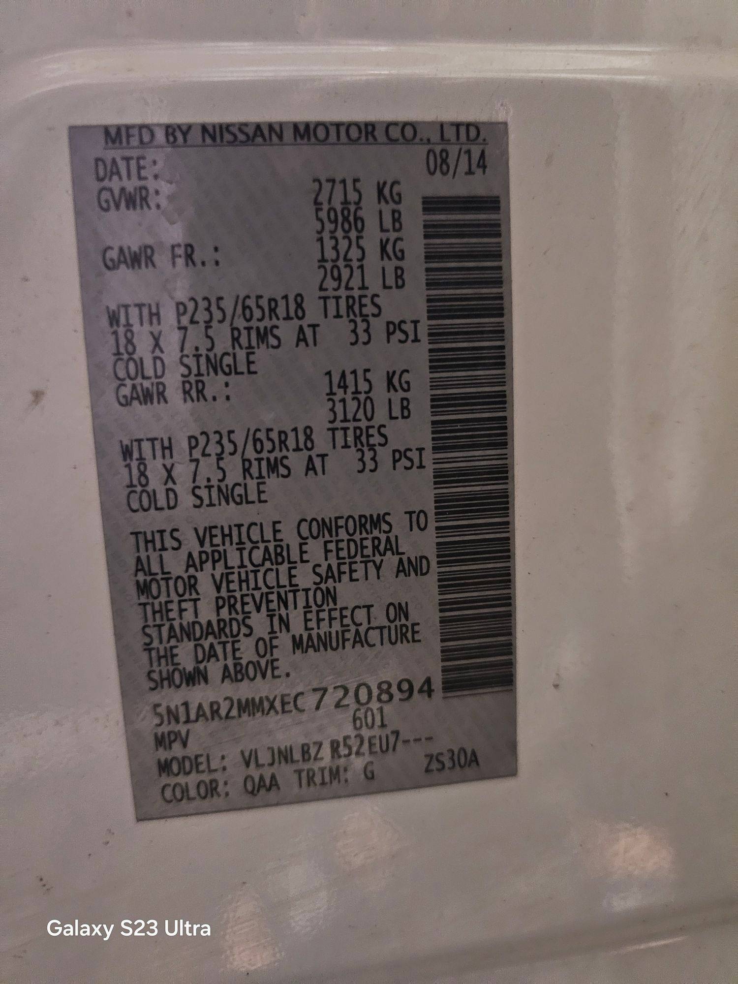 NISSAN PATHFINDER 2014 - Marhaba Auction Used Cars - Image 10