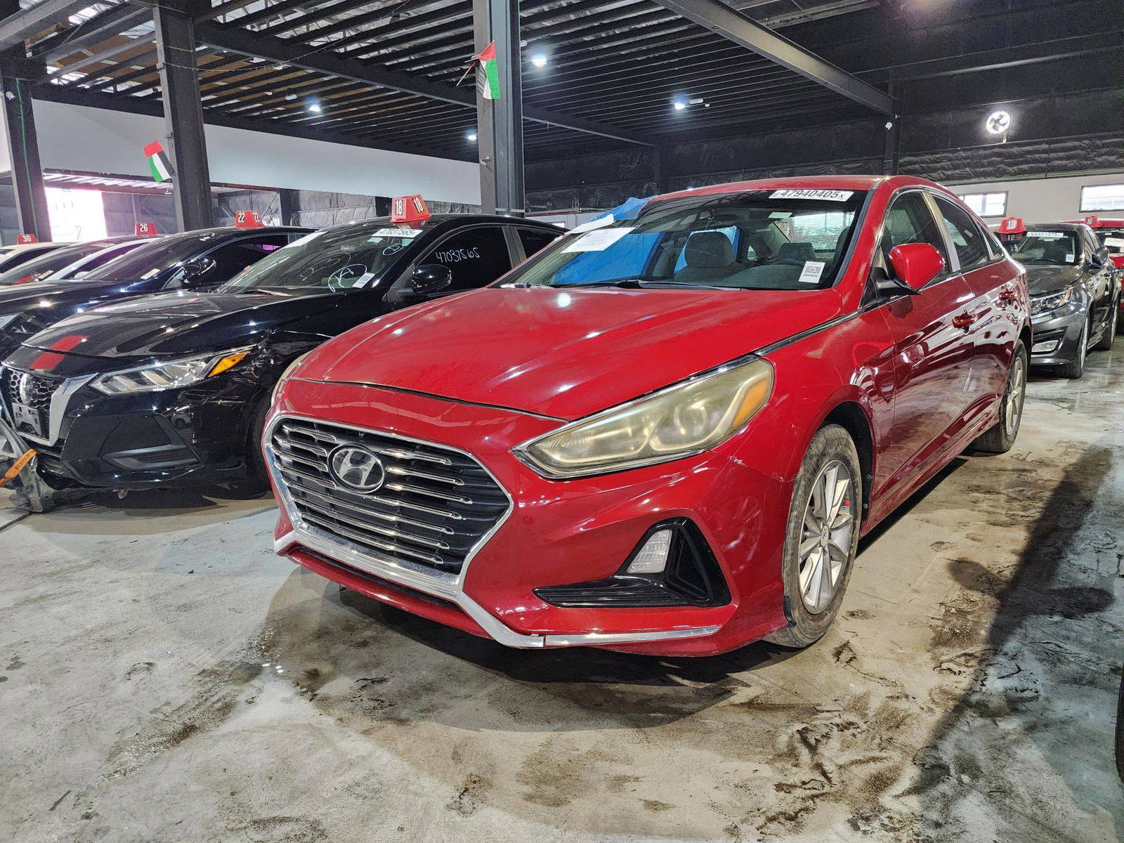 2019 HYUNDAI SONATA — 107136 Miles — Lot 47940405 — Al Quoz - Marhaba Auctions Used Cars - Image 10