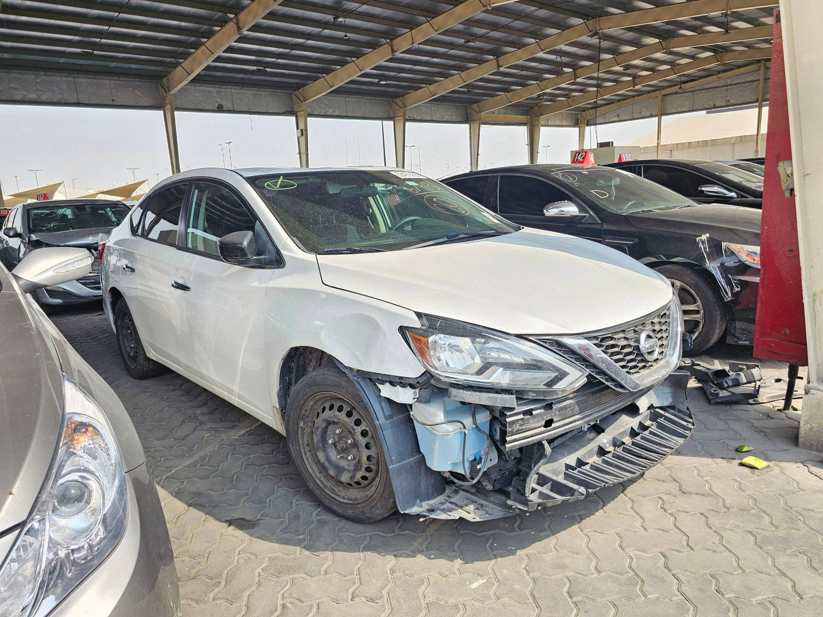 2016 NISSAN SENTRA — 139121 Miles — Lot P6GL679131 — Souq - Marhaba Auctions Used Cars - Image 4