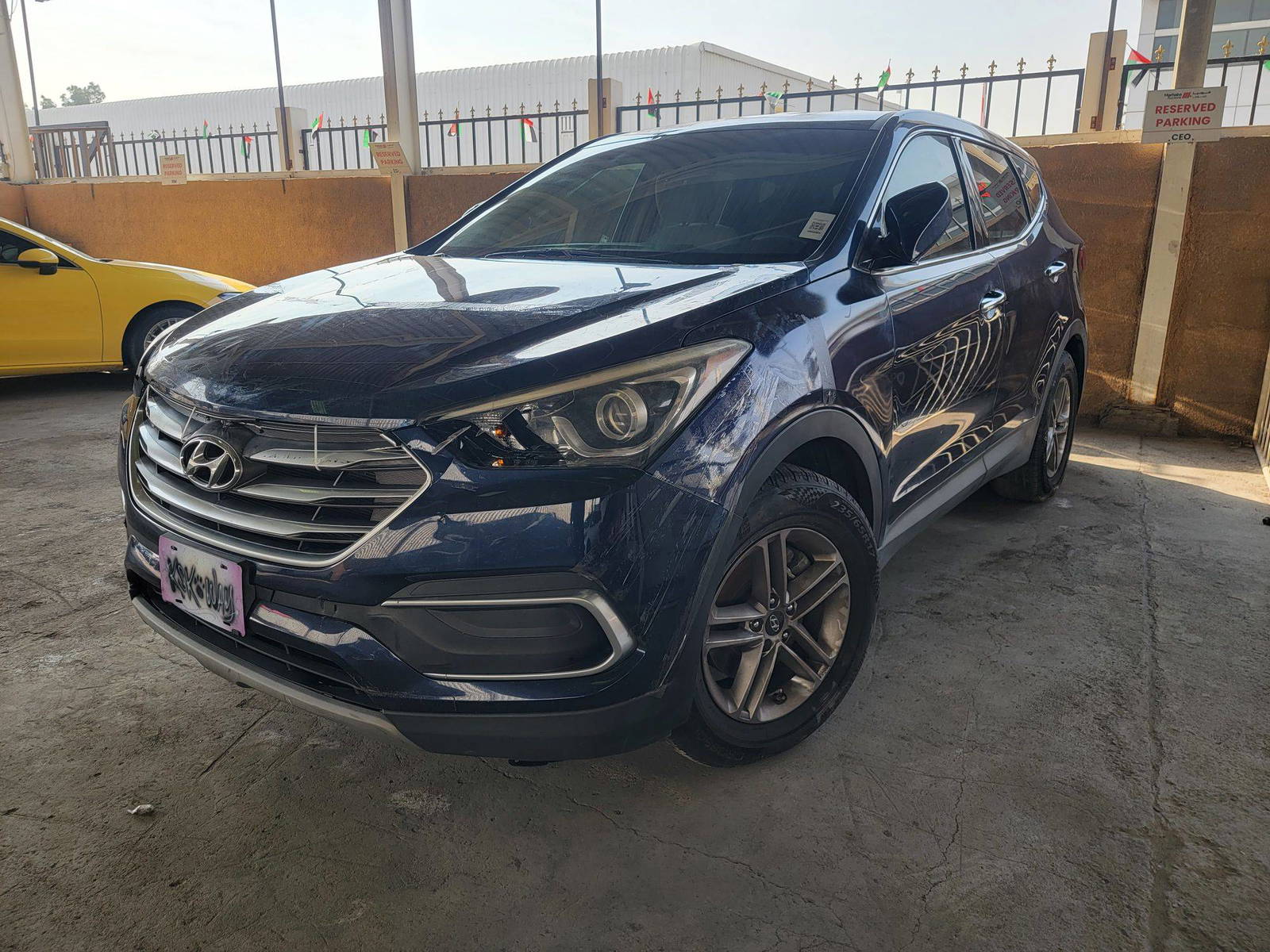 HYUNDAI SANTA FE SPORT 2018 - Marhaba Auction Used Cars - Image 3