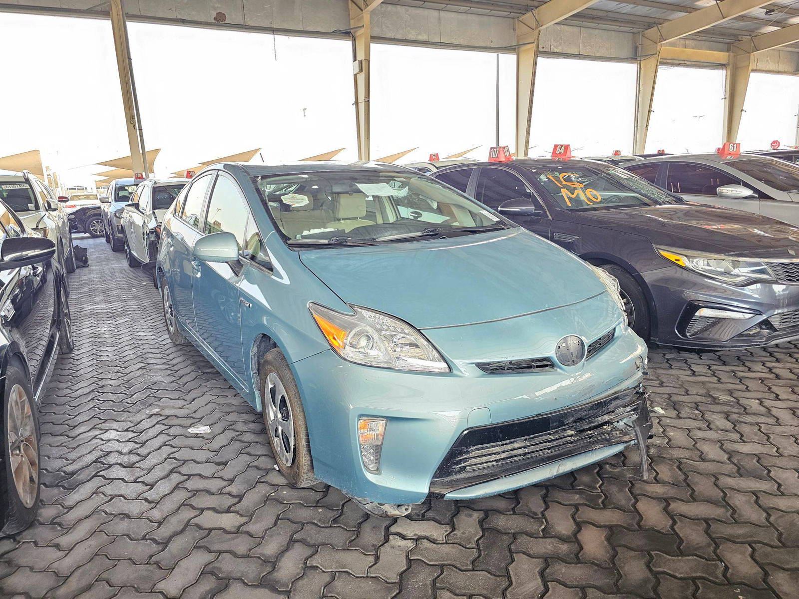 TOYOTA PRIUS 2015 - Marhaba Auction Used Cars - Image 4