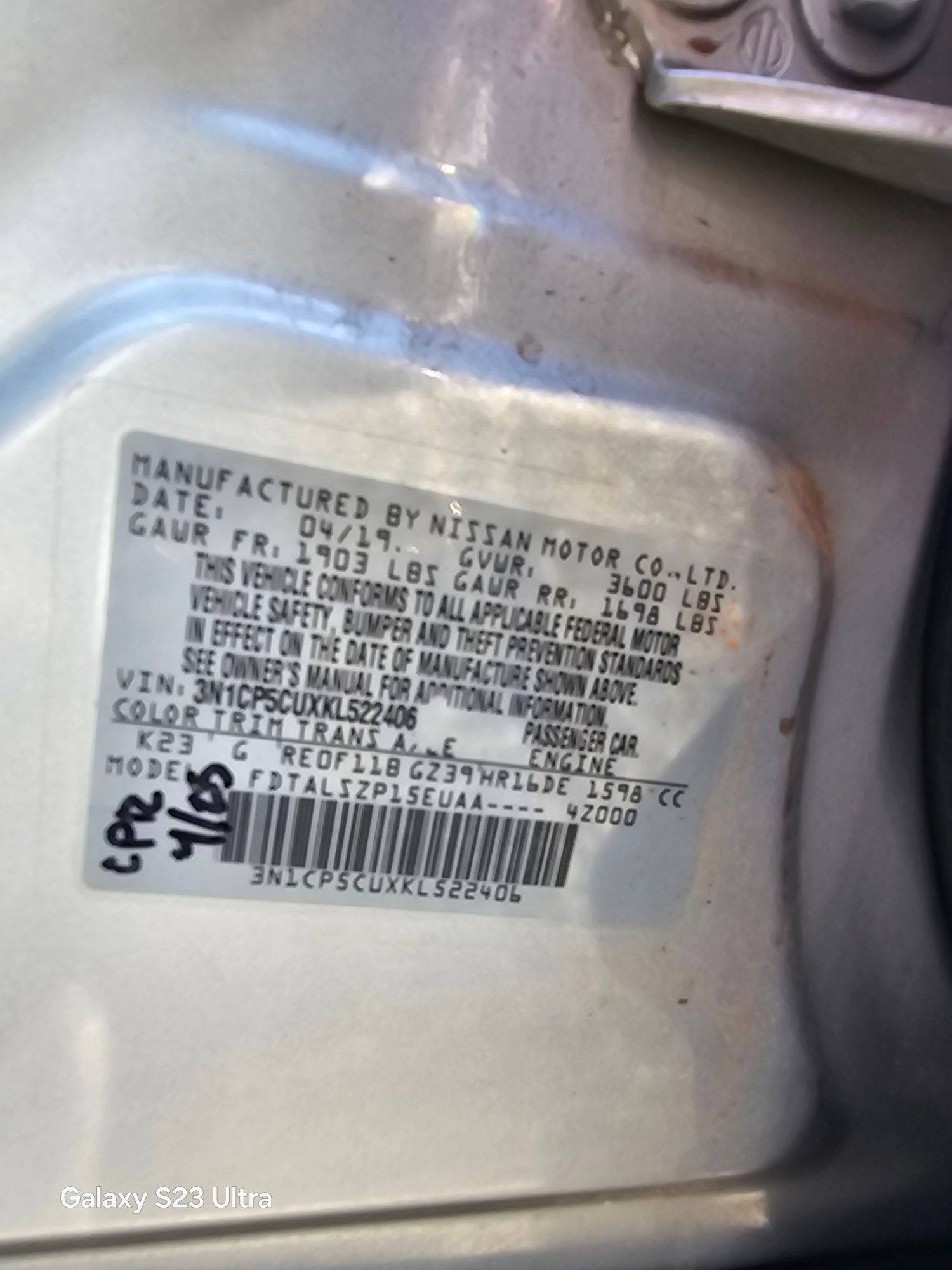 NISSAN KICKS 2019 - Marhaba Auction Used Cars - Image 8