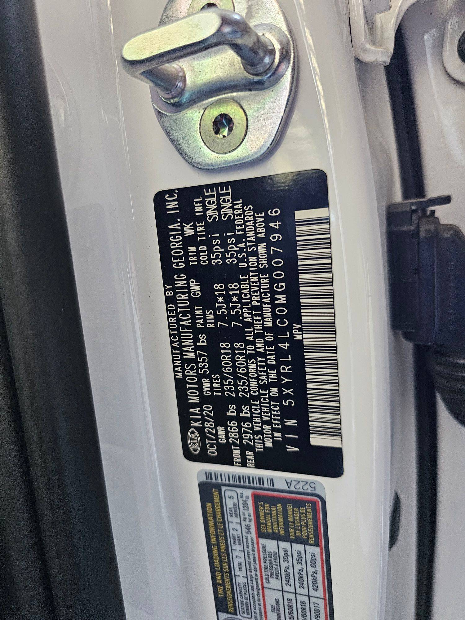 KIA SORENTO 2021 - Marhaba Auction Used Cars - Image 9