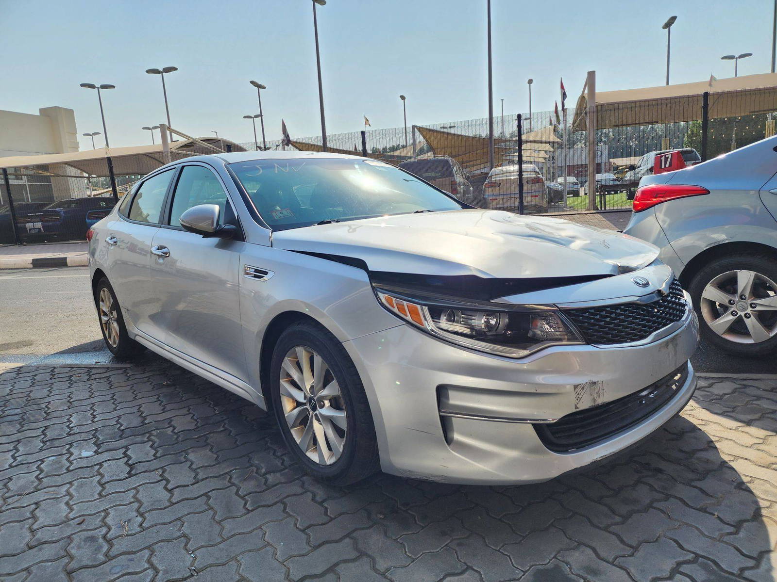 2018 KIA OPTIMA — 105534 Miles — Lot 59673784 — Souq - Marhaba Auctions Used Cars - Image 4