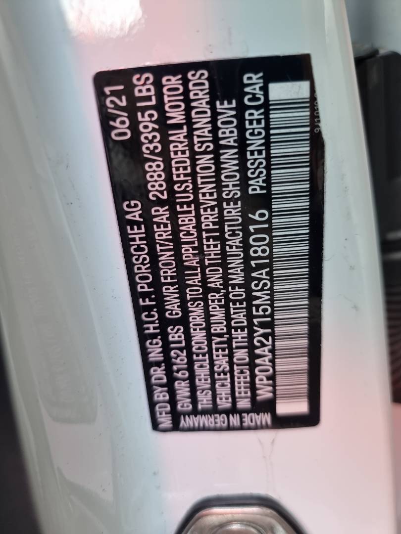 PORSCHE TAYCAN 2021 - Marhaba Auction Used Cars - Image 12