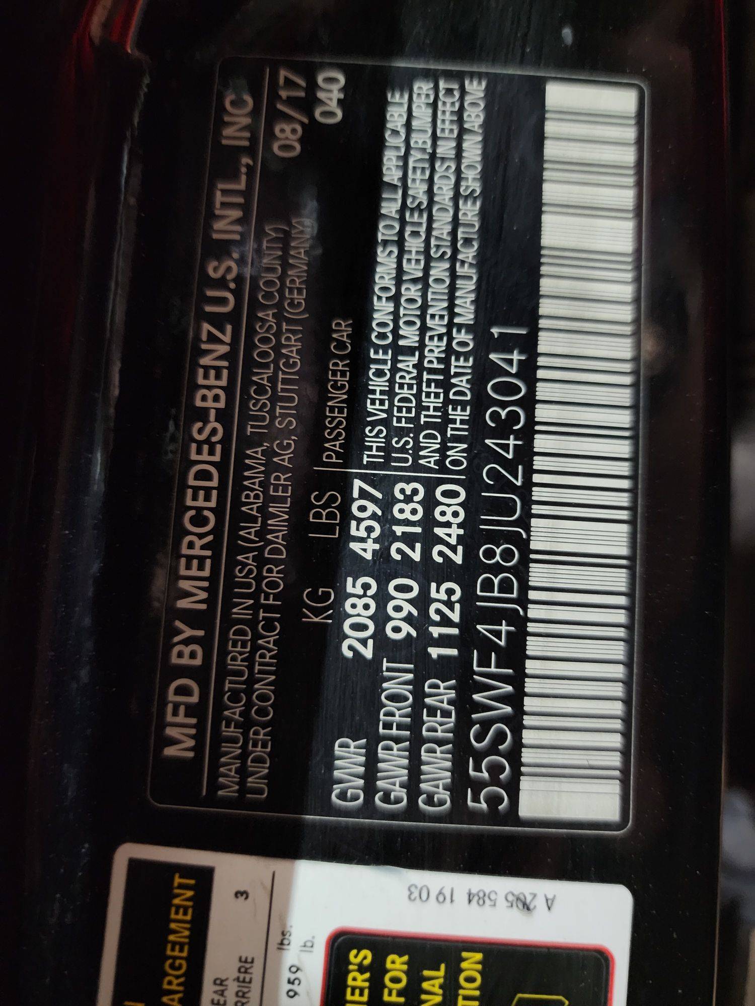 MERCEDES BENZ C300 2018 - Marhaba Auction Used Cars - Image 11