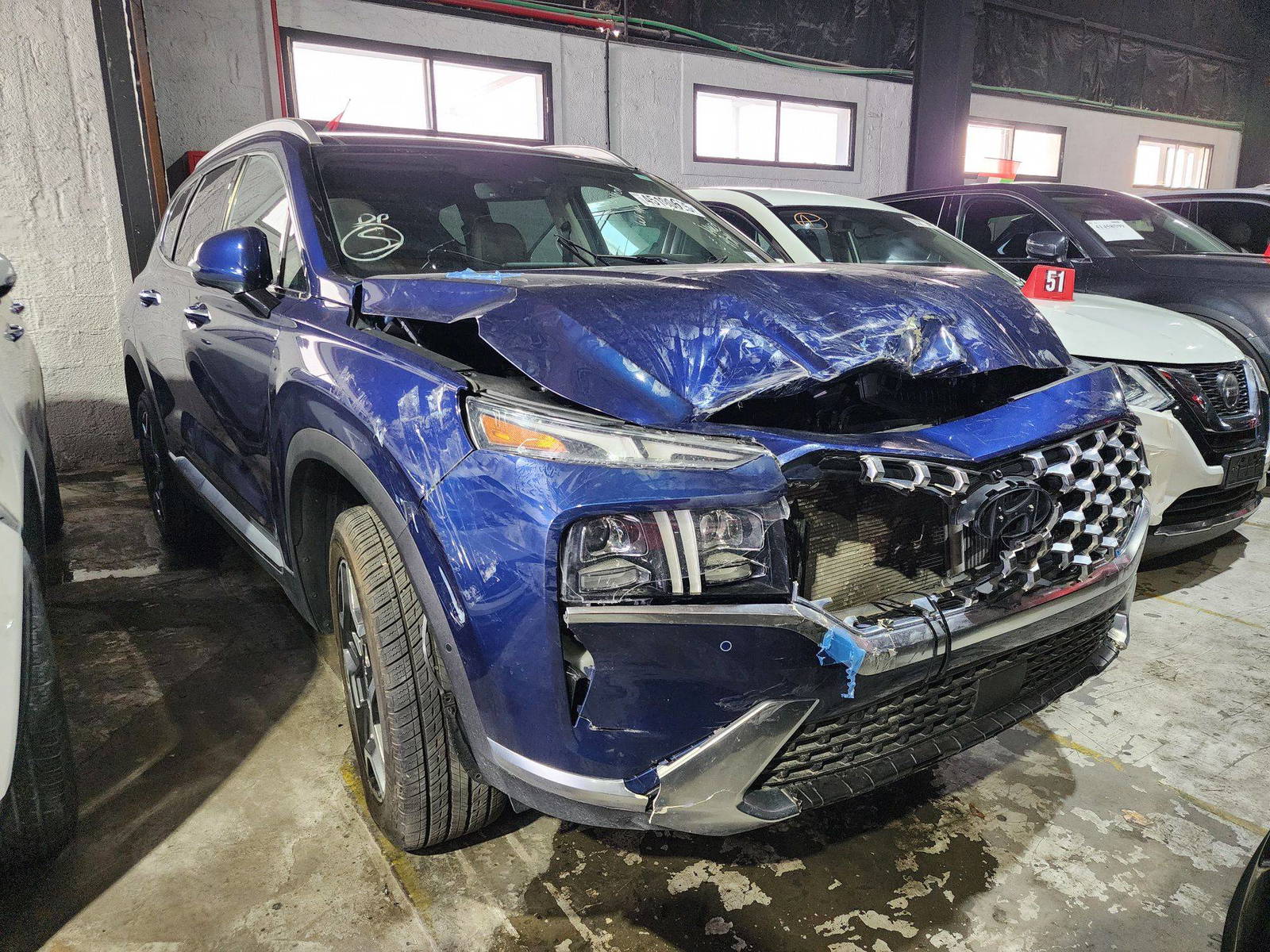 2021 HYUNDAI SANTA FE — 62974 Miles — Lot 45100625 — Main - Marhaba Auctions Used Cars - Image 4
