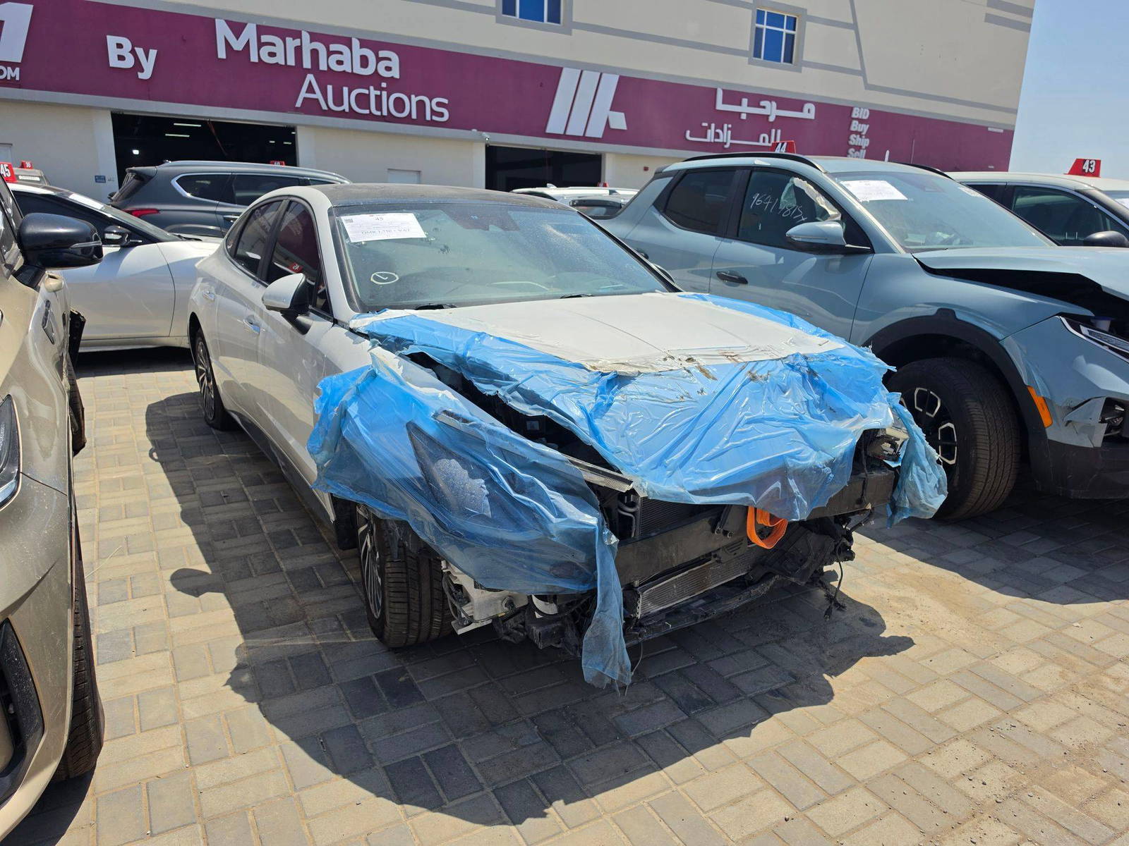 HYUNDAI SONATA 2021 - Marhaba Auction Used Cars - Image 5