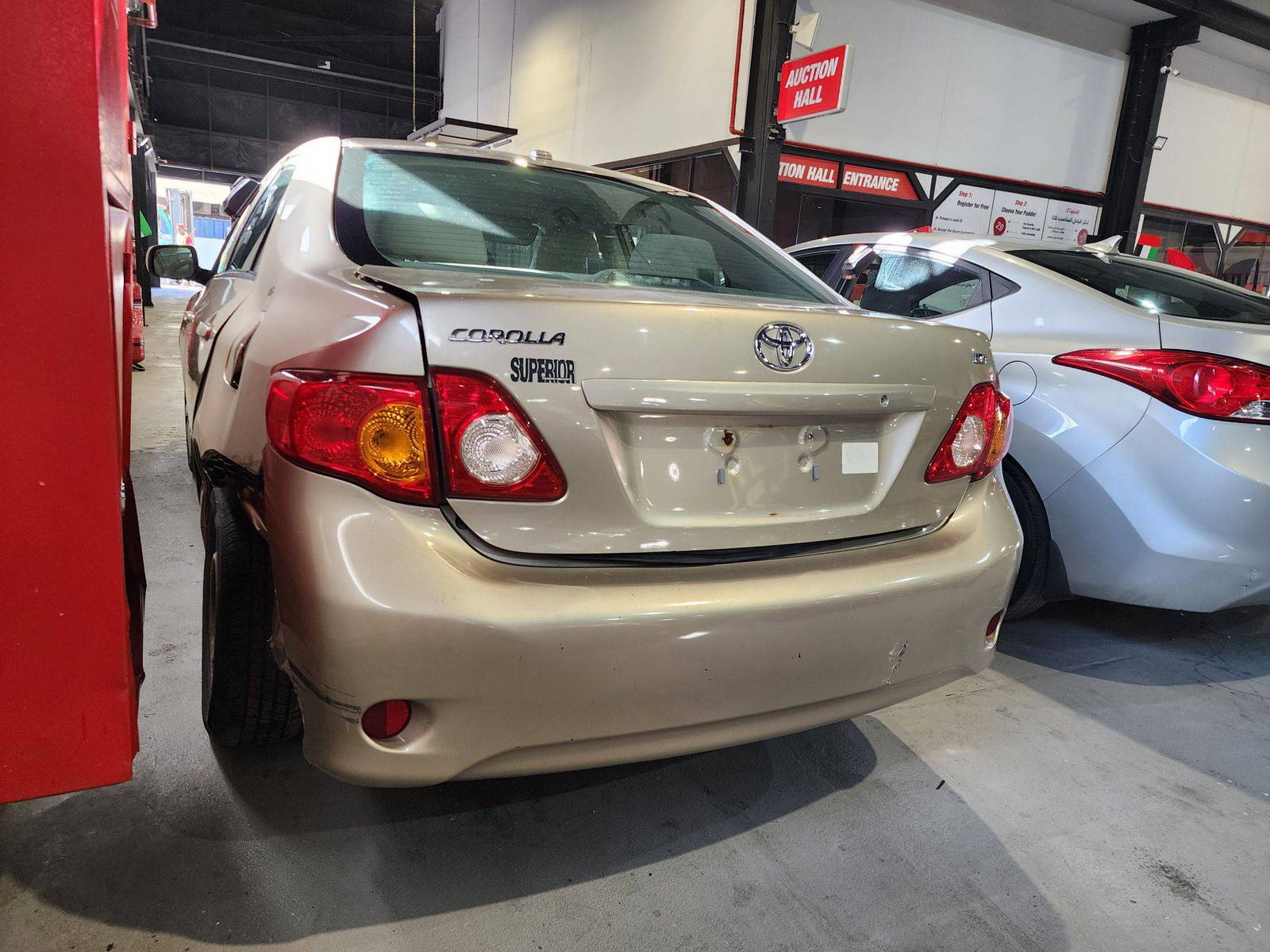 2009 TOYOTA COROLLA — 137308 Miles — Lot 94573 — Al Quoz - Marhaba Auctions Used Cars - Image 6