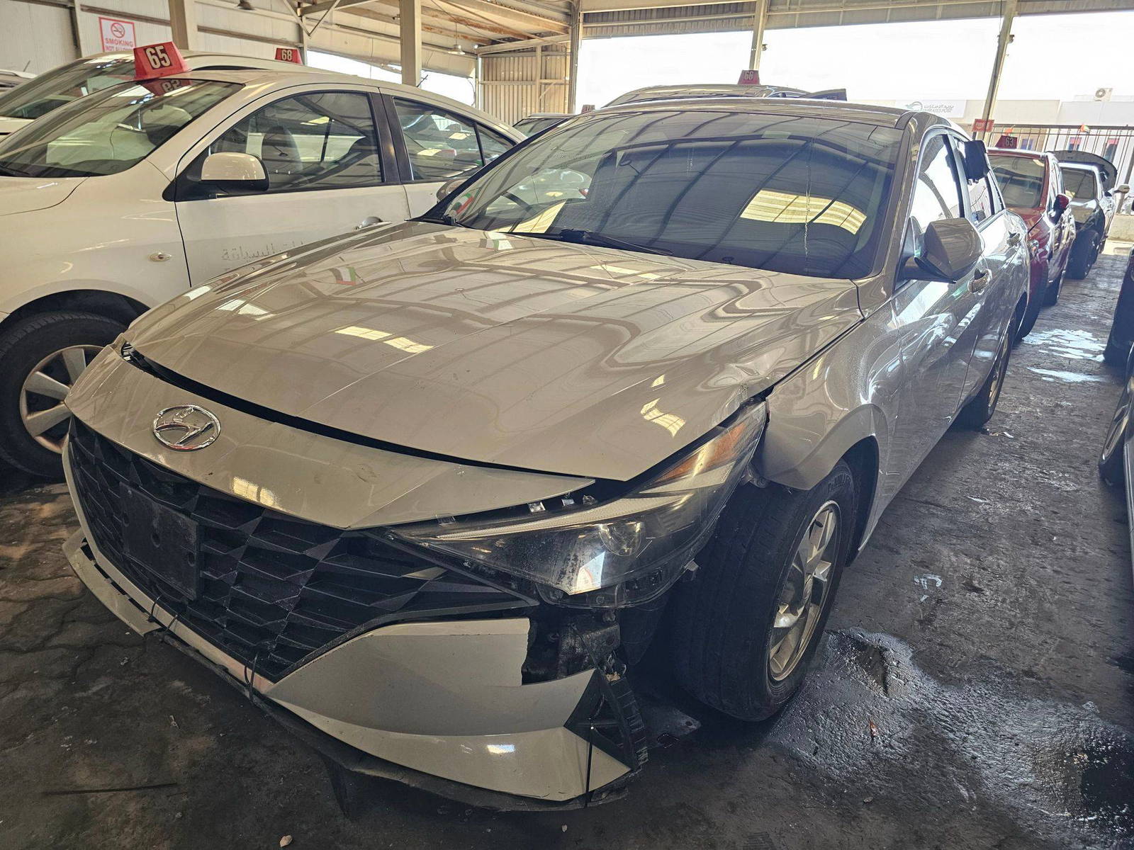 2022 HYUNDAI ELANTRA — 72450 KM — Lot 4NU298522 — Main - Marhaba Auctions Used Cars - Image 3