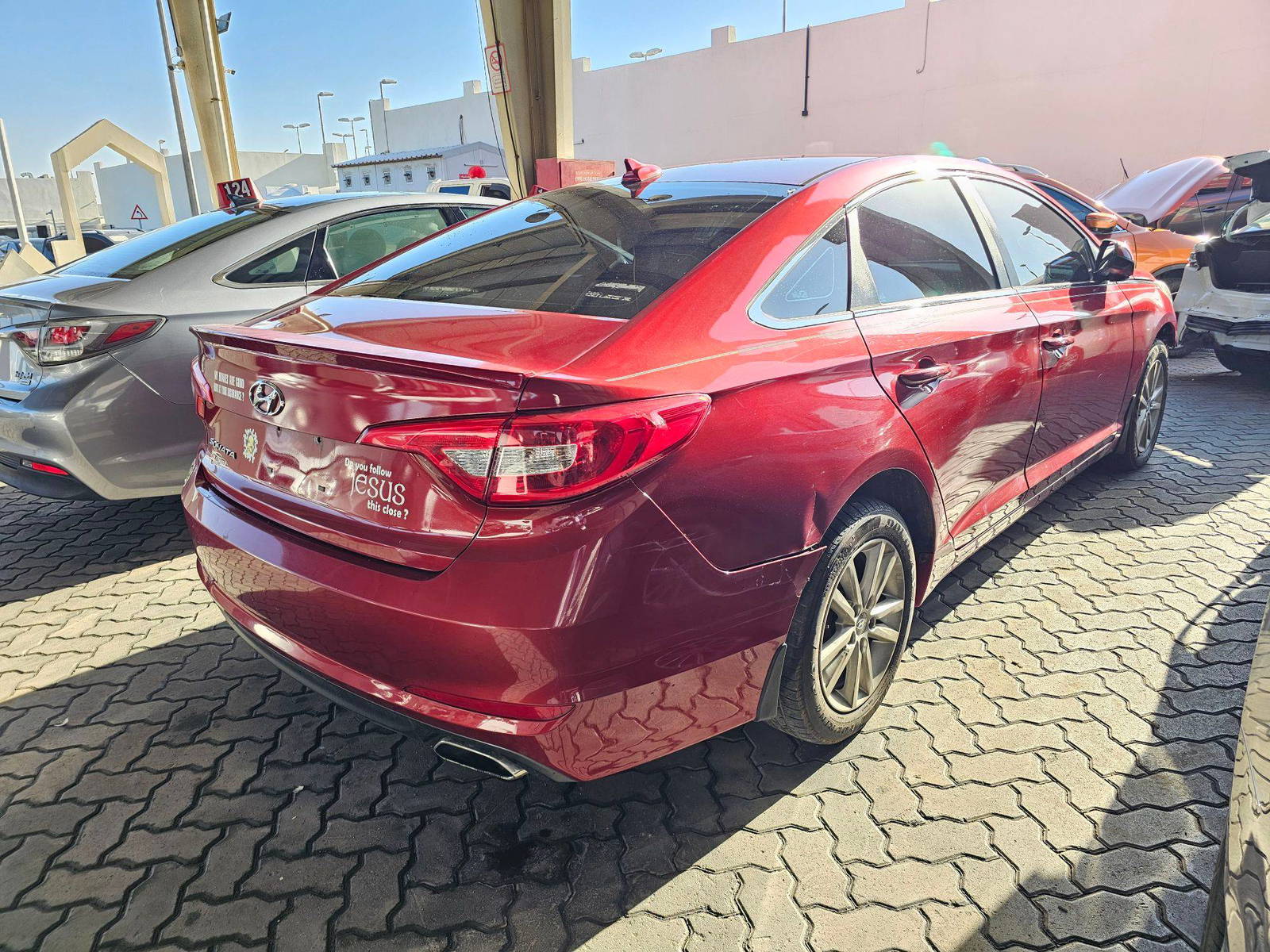 HYUNDAI SONATA 2015 - Marhaba Auction Used Cars - Image 3