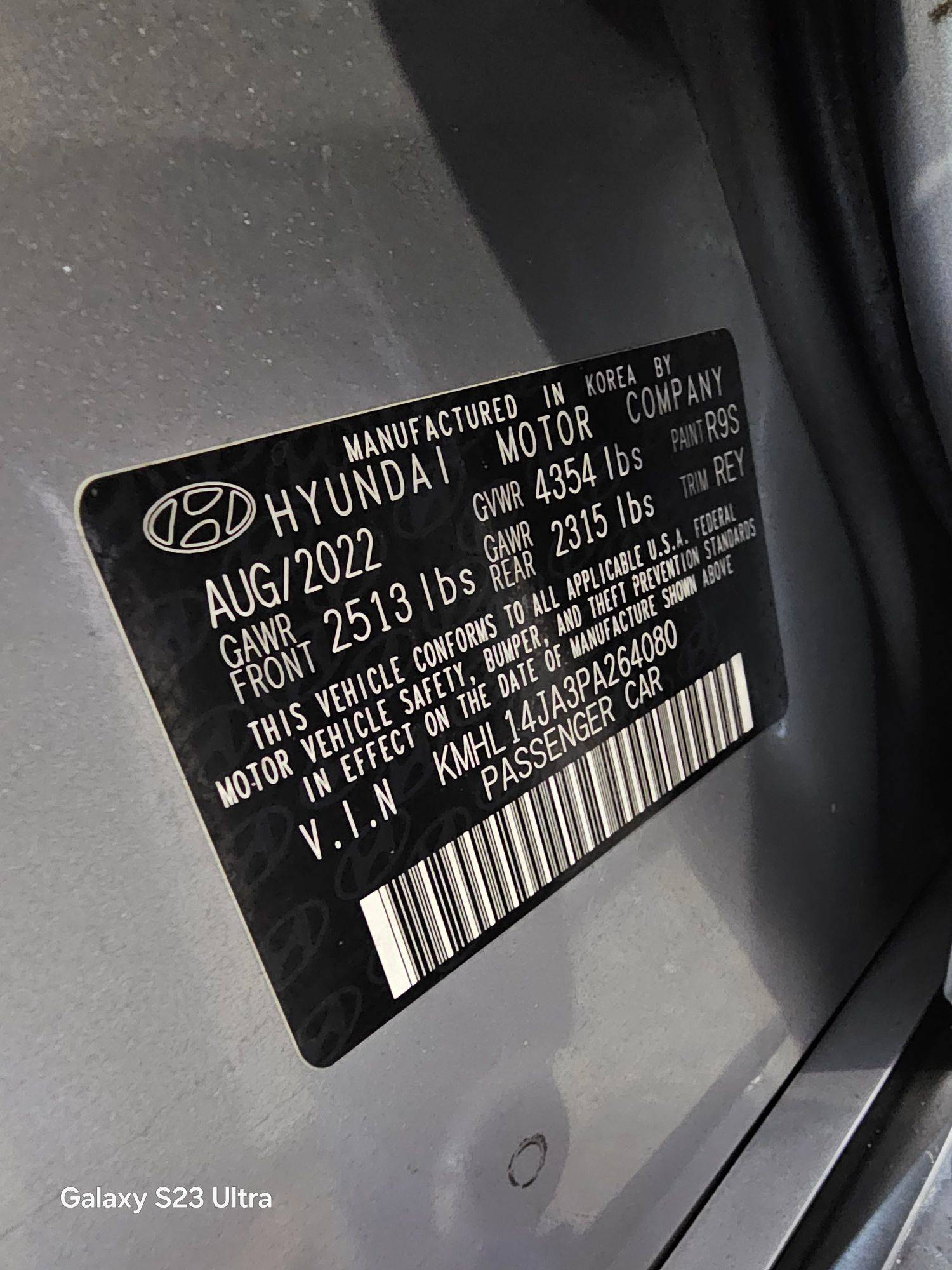 HYUNDAI SONATA 2023 - Marhaba Auction Used Cars - Image 10