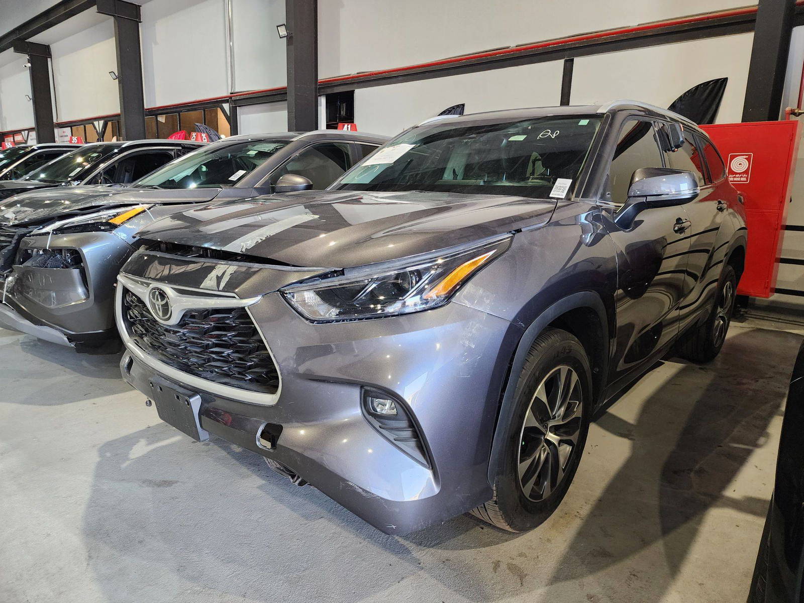 2022 TOYOTA HIGHLANDER — 30589 Miles — Lot 116642 — Al Quoz - Marhaba Auctions Used Cars - Image 4