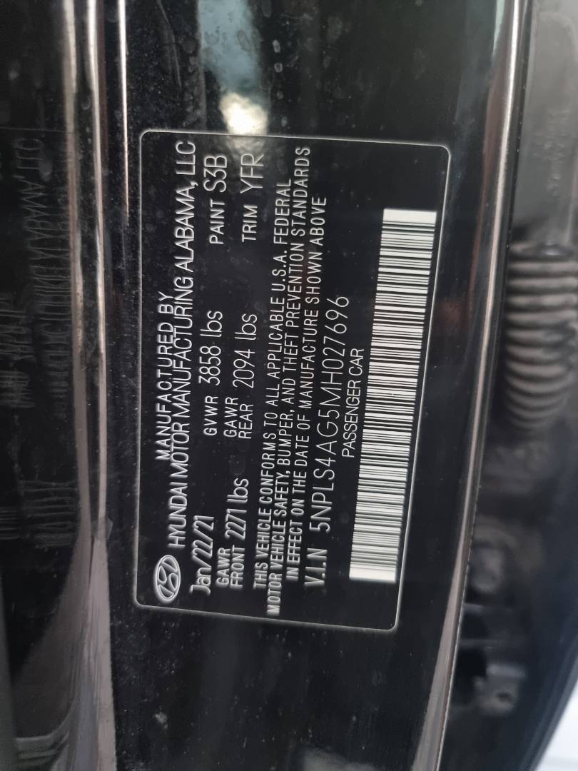HYUNDAI ELANTRA 2021 - Marhaba Auction Used Cars - Image 5