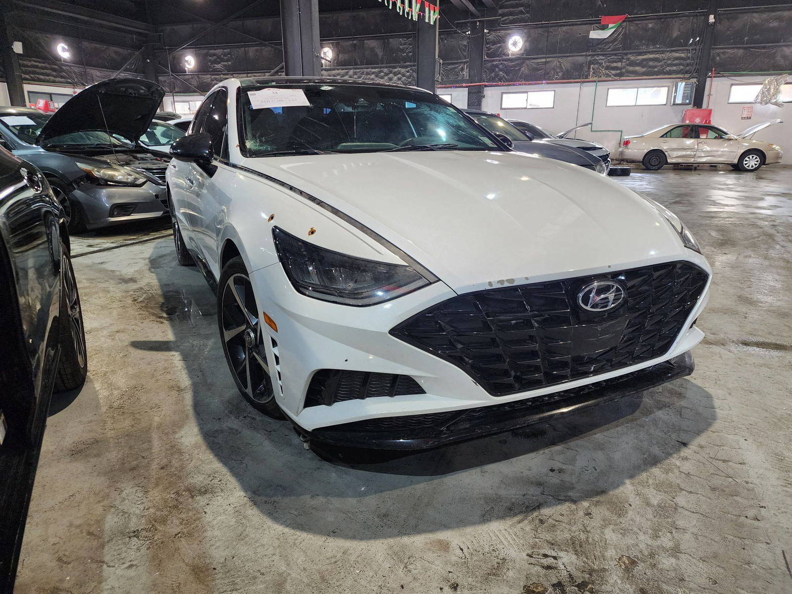HYUNDAI SONATA 2021 - Marhaba Auction Used Cars - Image 4