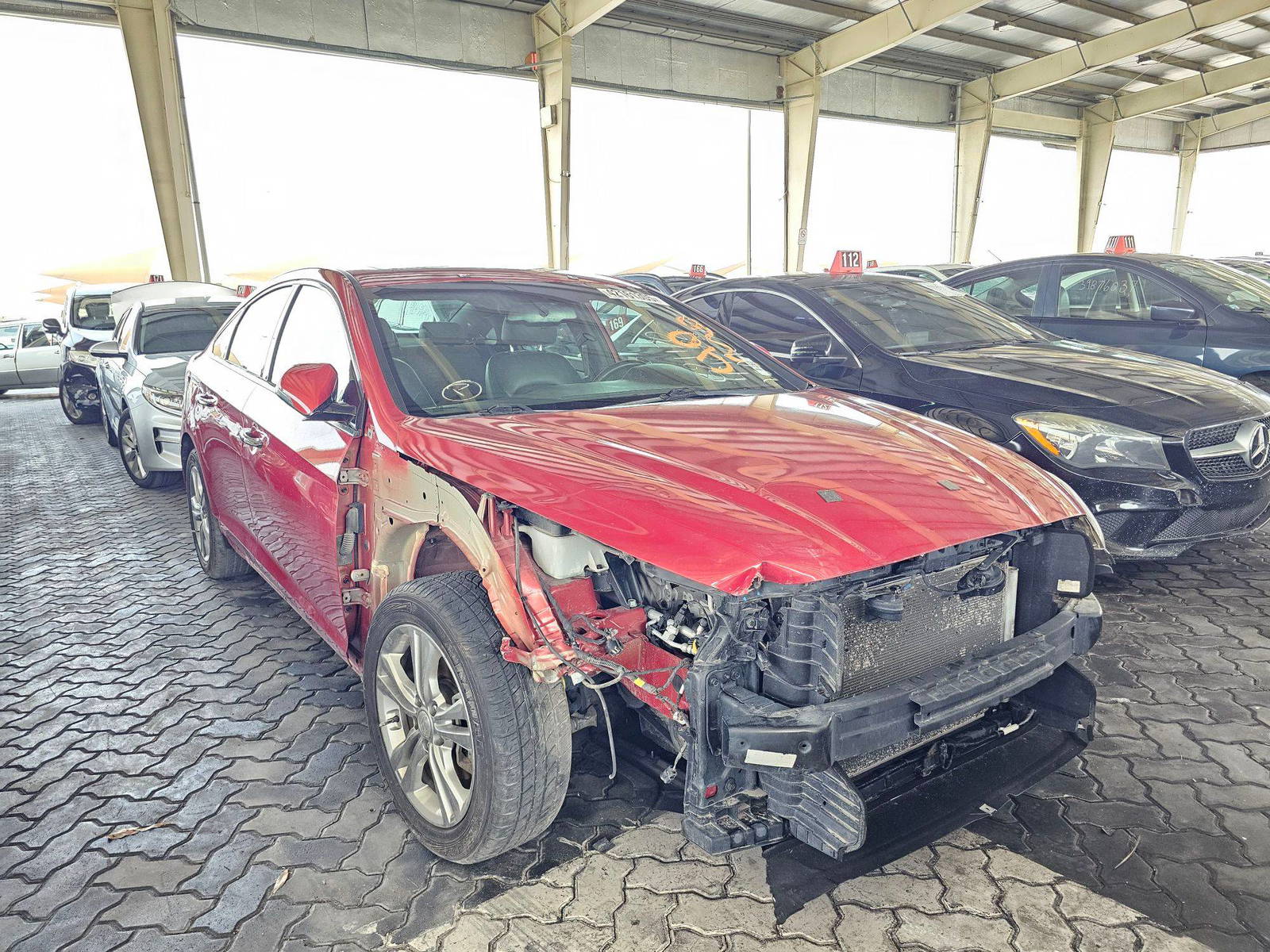 2018 HYUNDAI SONATA — 67325 Miles — Lot JH621170 — Main - Marhaba Auctions Used Cars - Image 4