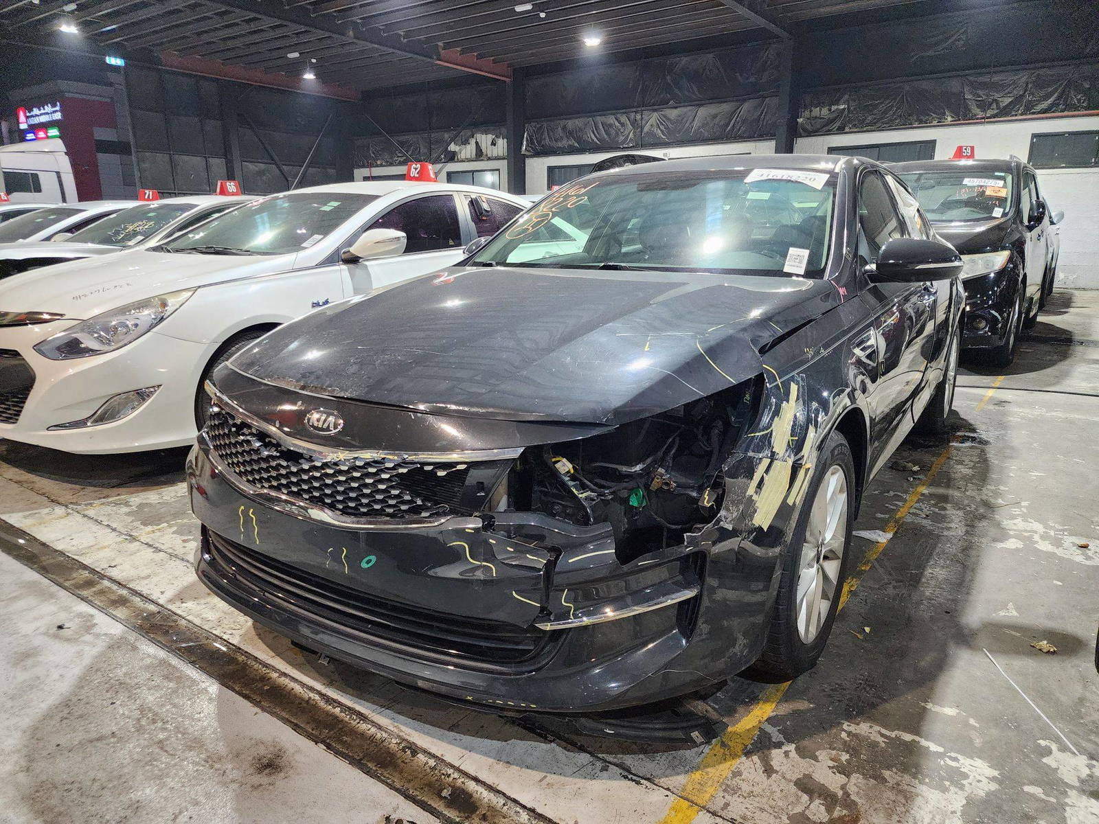 2016 KIA OPTIMA — 103430 Miles — Lot 092537 — Al Quoz - Marhaba Auctions Used Cars - Image 5
