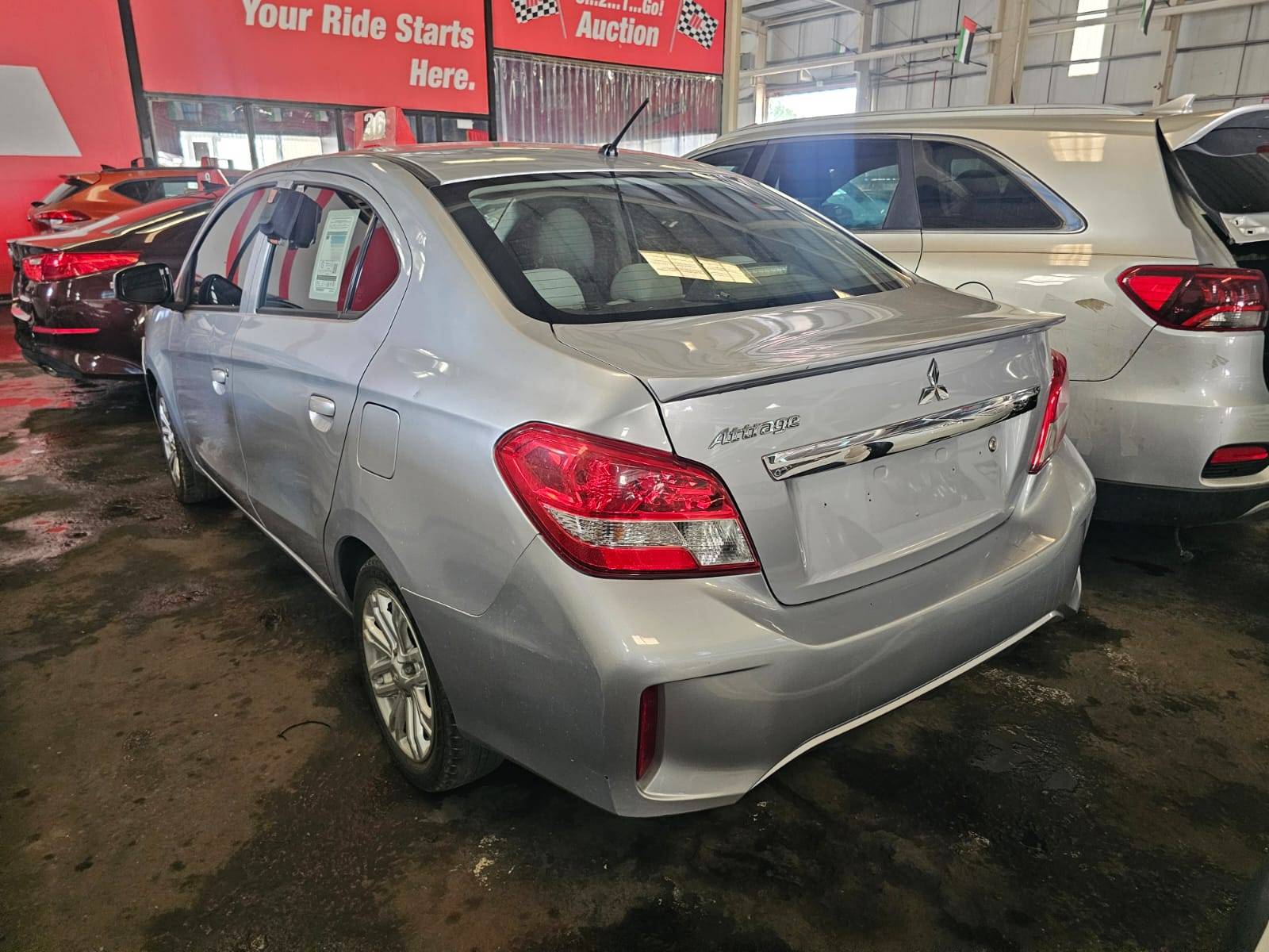 2021 MITSUBISHI ATTRAGE — sold — 206995 KM — Lot MH006284 — Main - Marhaba Auctions Used Cars - Image 4
