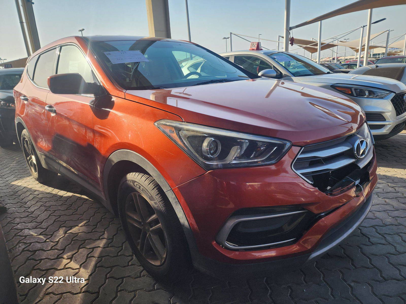 2017 HYUNDAI SANTA FE SPORT — 103393 Miles — Lot 77795853 - Marhaba Auctions Used Cars - Image 3