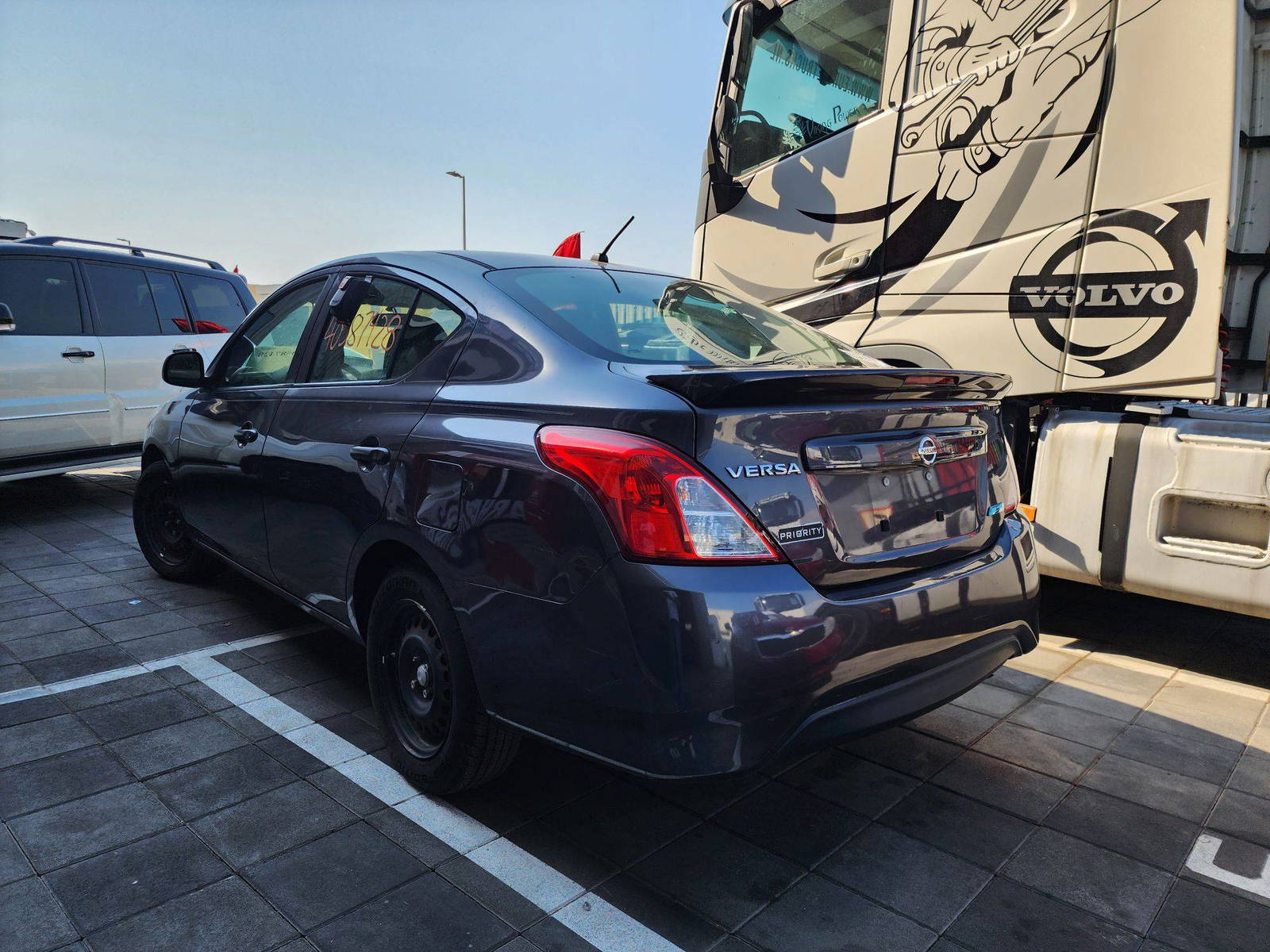 2015 NISSAN VERSA — 155290 Miles — Lot 15963 — Al Quoz - Marhaba Auctions Used Cars - Image 3