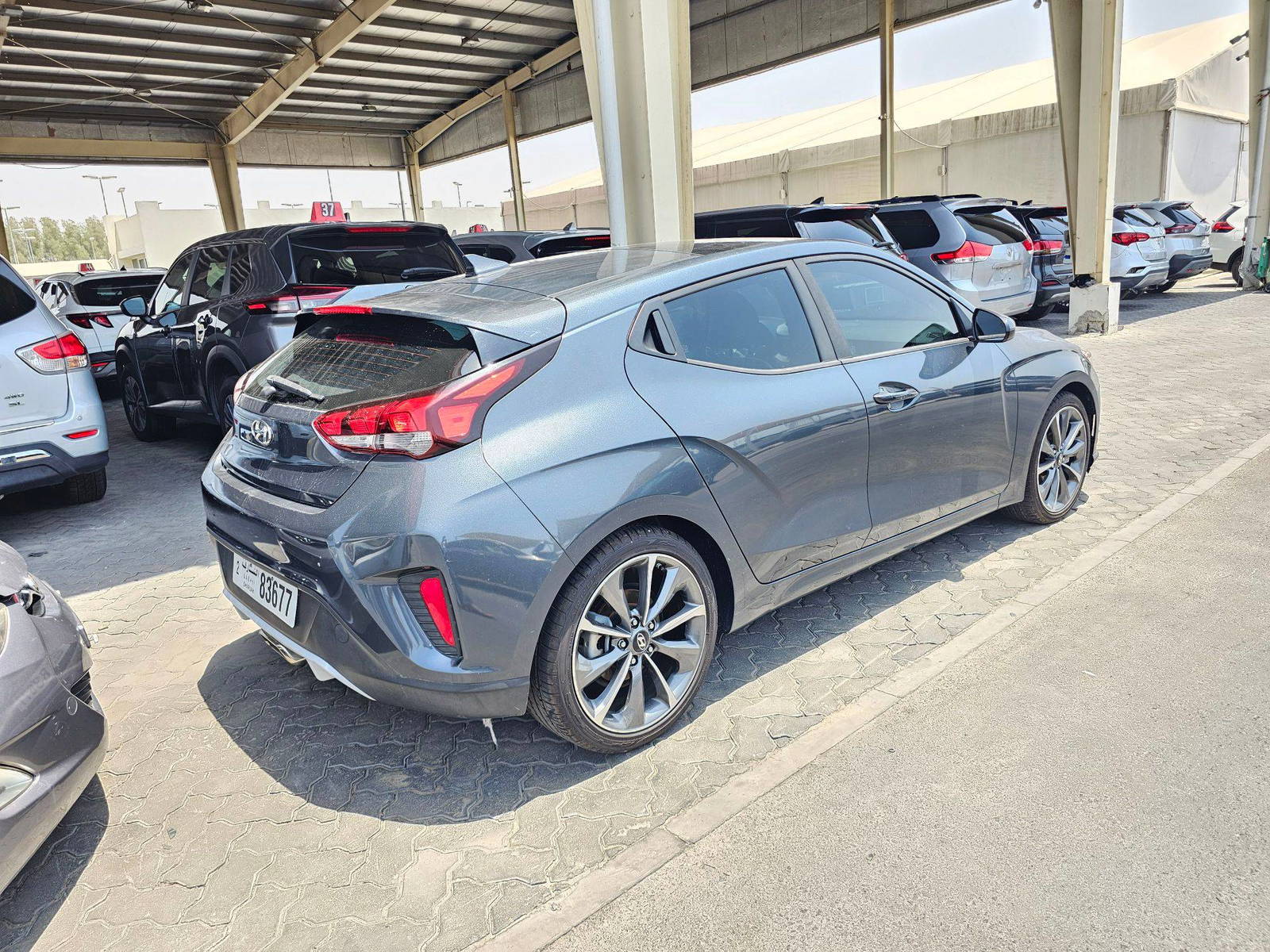 2019 HYUNDAI VELOSTER — 61888 Miles — Lot AF3KU013623 — Souq - Marhaba Auctions Used Cars - Image 4