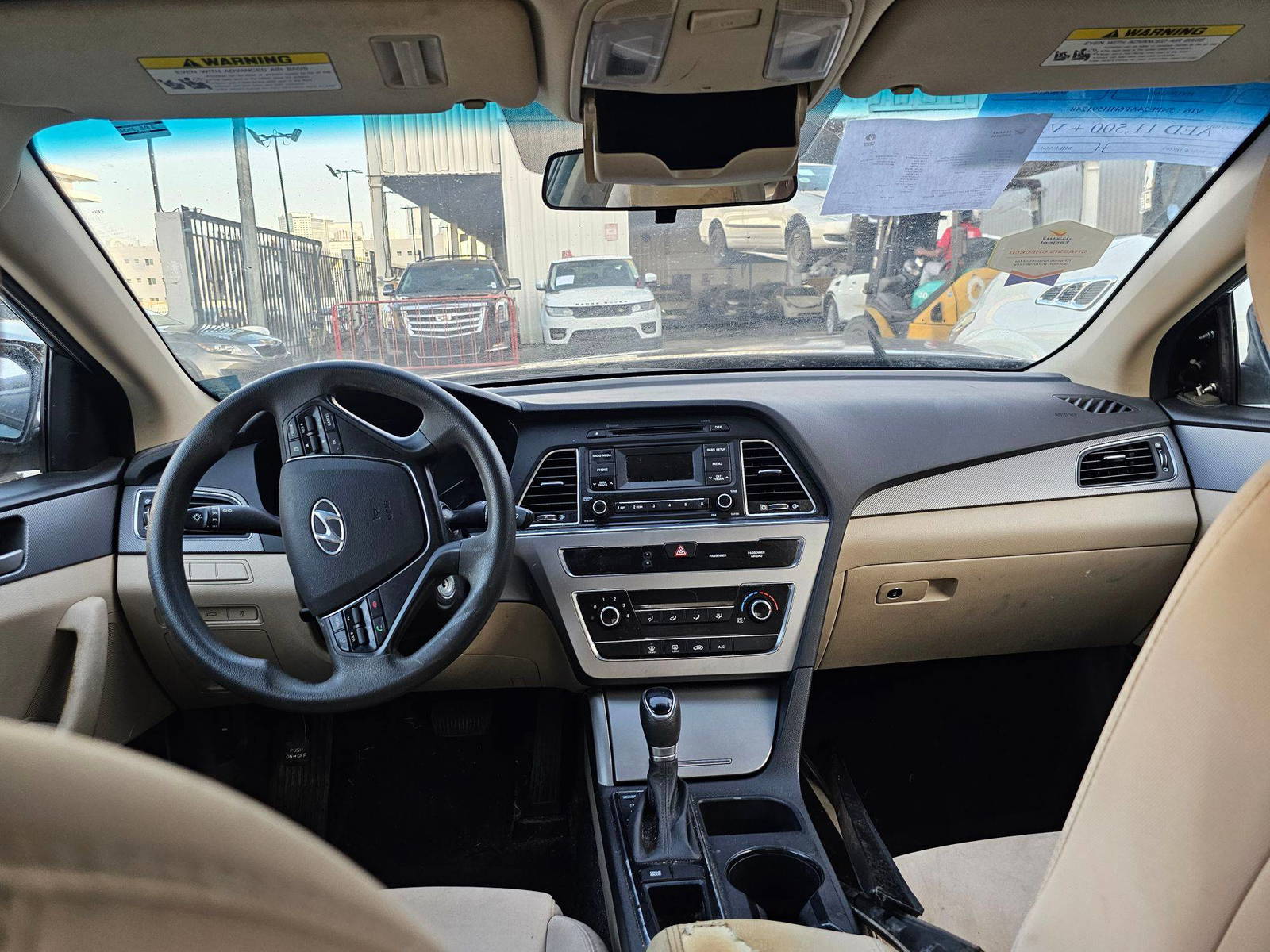 HYUNDAI SONATA 2017 - Marhaba Auction Used Cars - Image 8
